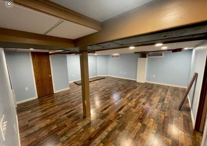 Full Basement Finishing by Greenspring Construction Services