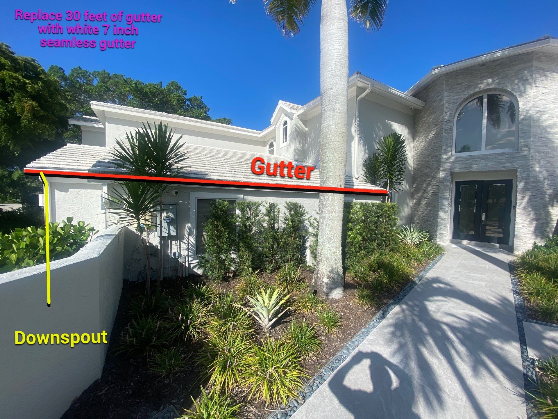 Gutter Guard System Installation in Sarasota FL by Gutter Professors