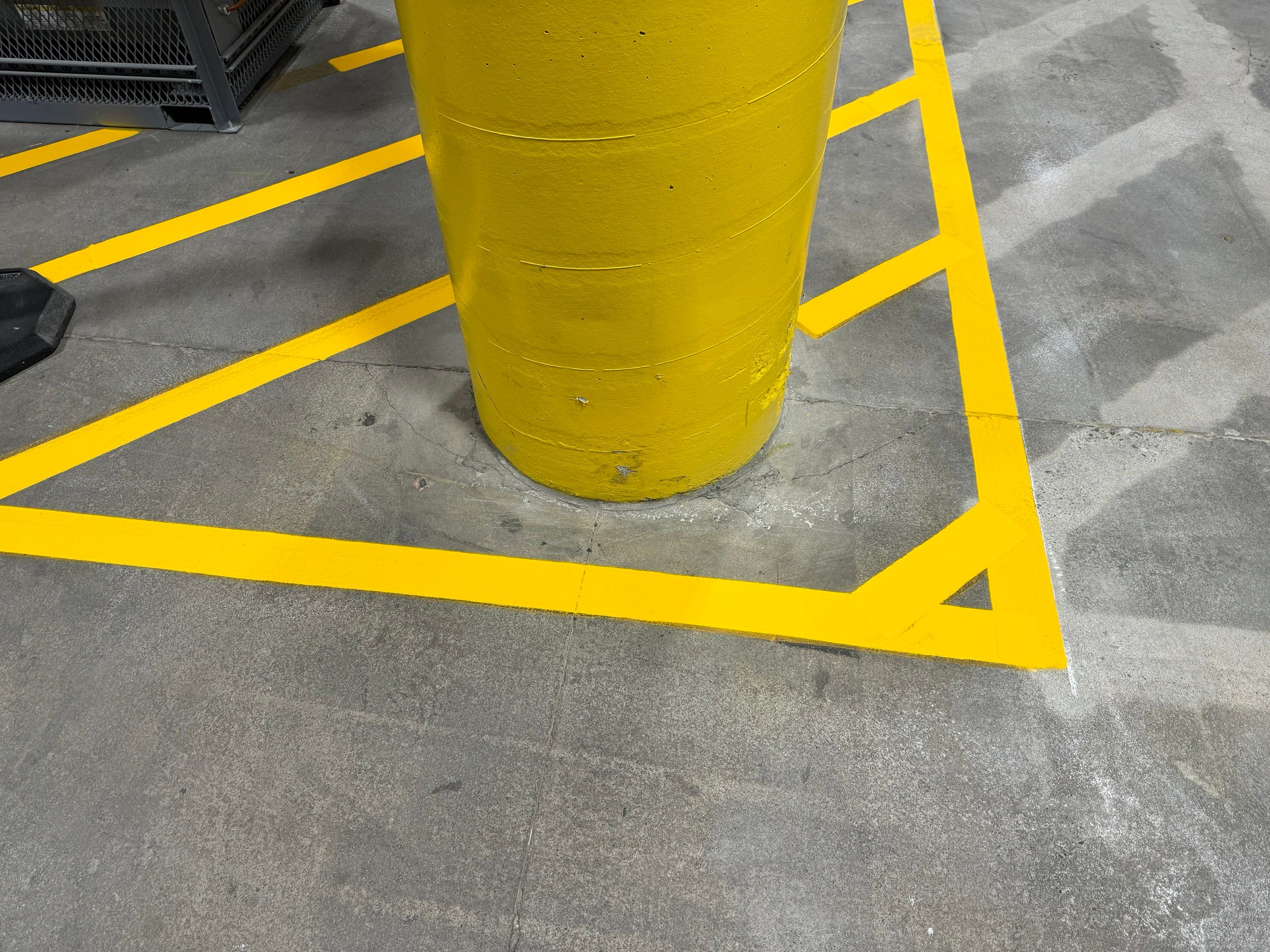 USPS Asphalt Patch Repair, Indoor Parking Lot Sandblast, Outdoor Parking Lot Sealcoating & Indoor/Outdoor Parking Lot Striping  by Jireh Asphalt & Concrete Inc 