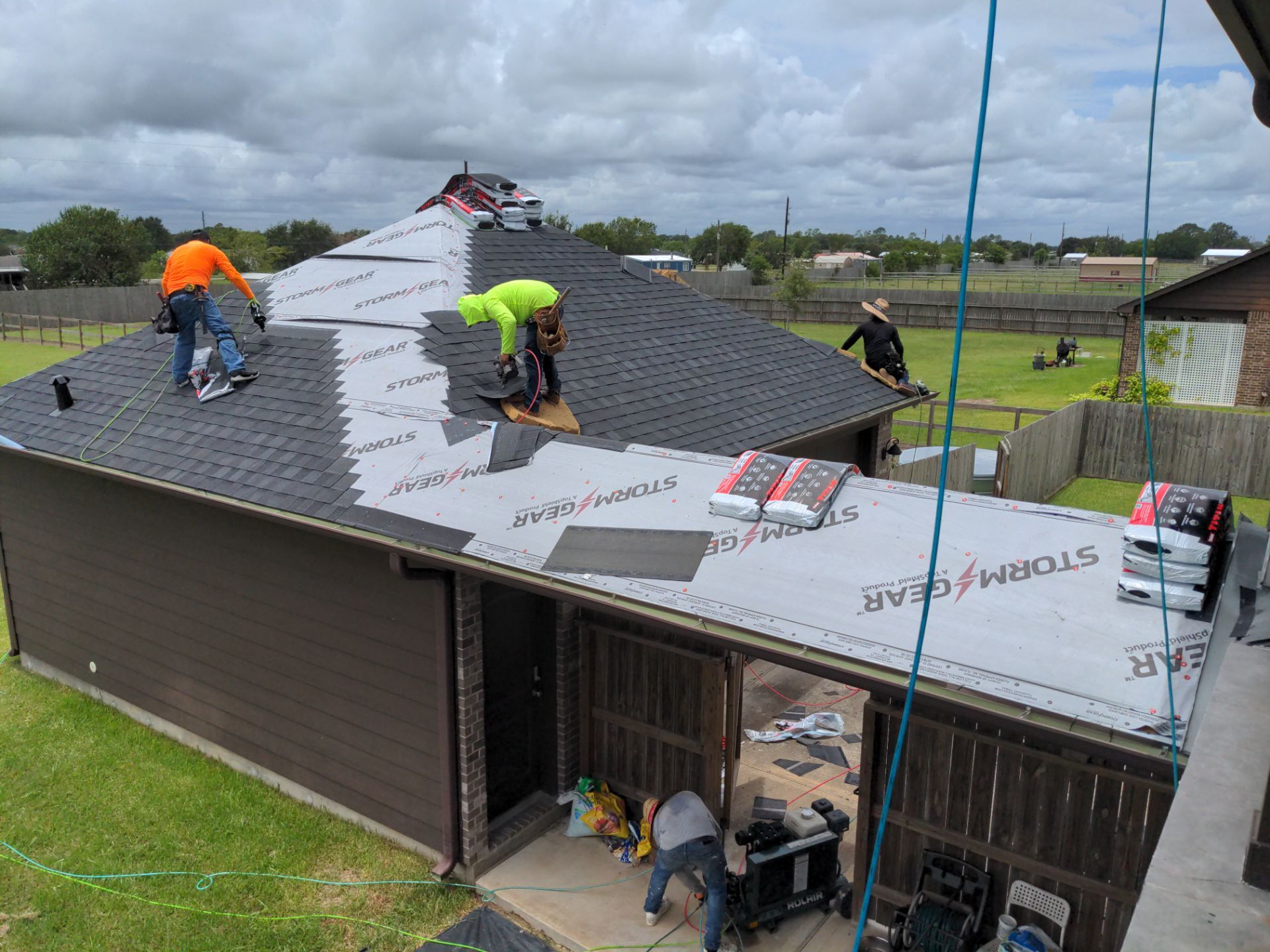 Project in Needville by Roof Guard And Construction