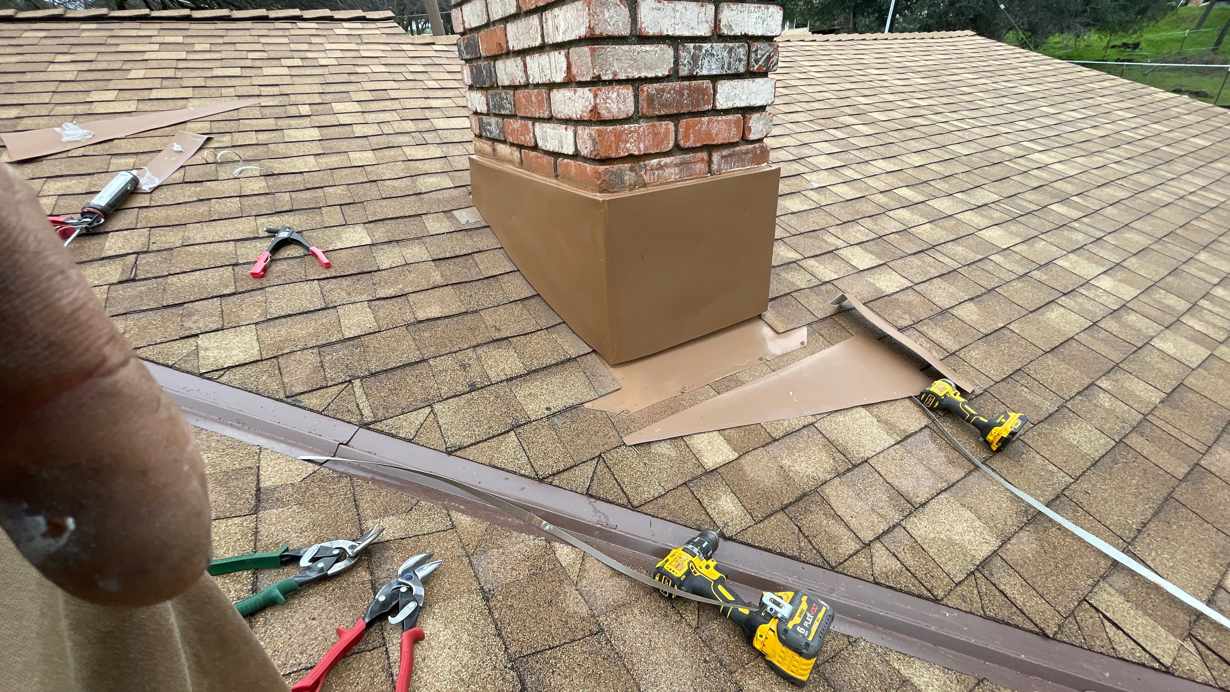 Residential Roofing Installation using Owens Corning Roofing Shingles by Byers Enterprises 
