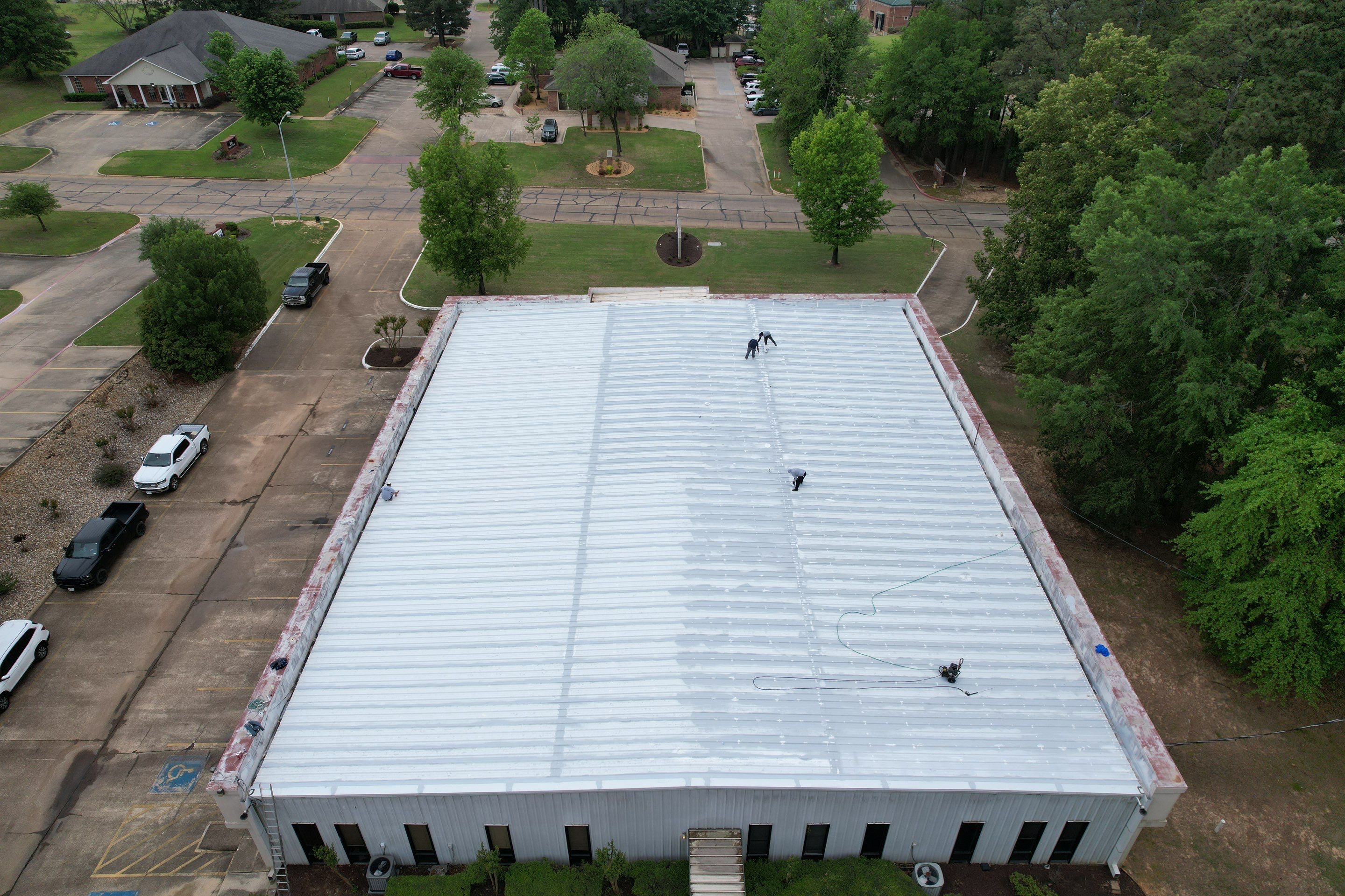 Office Building in Texarkana by Hostetler Roofing