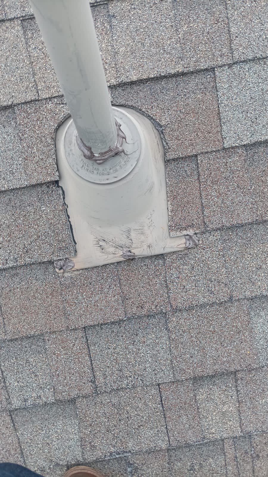 Hail Damage using Owen's Corning Duration (Lifetime) Shingles by Roof Repair Company