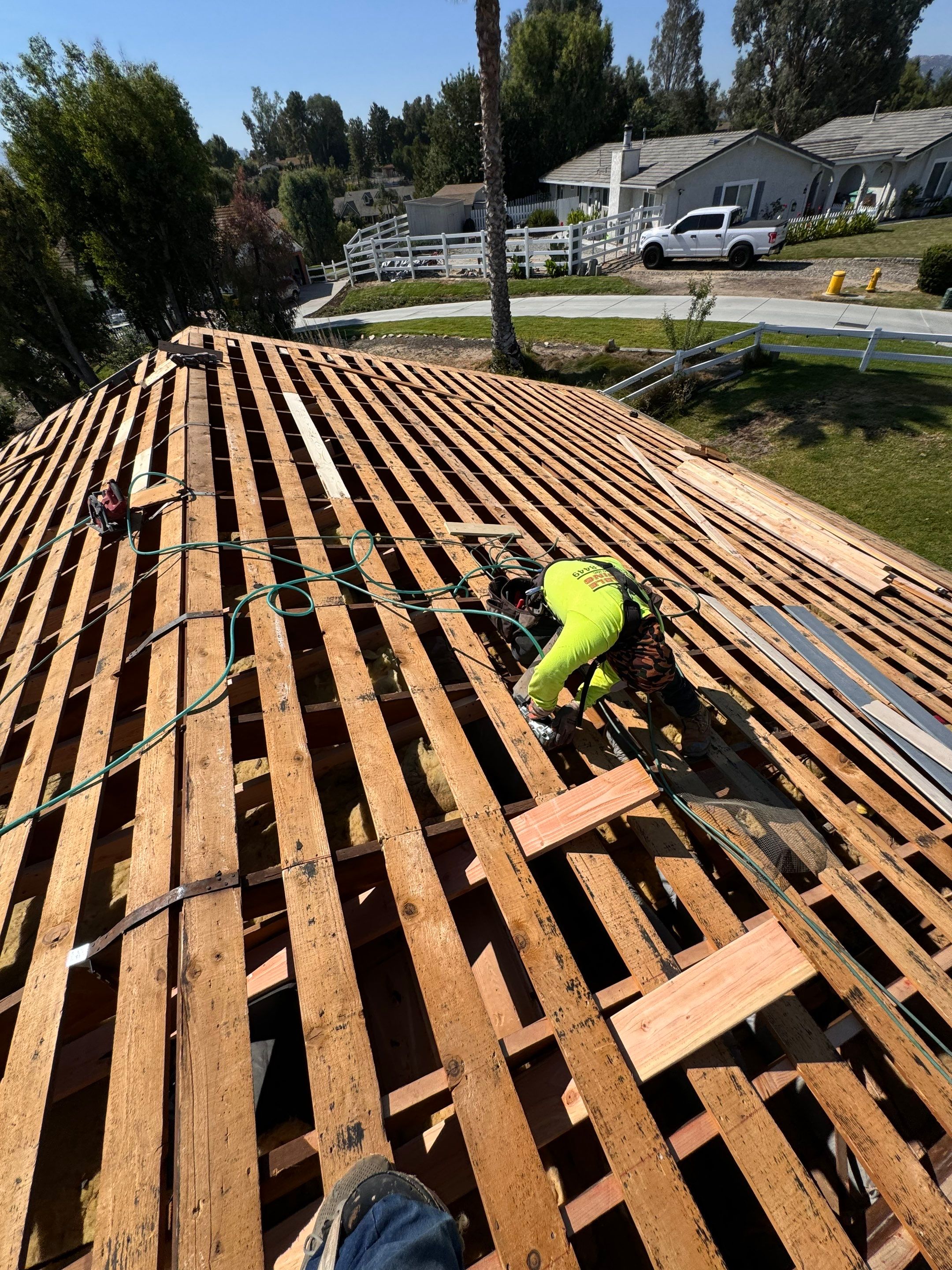 Complete Concrete Tile Roof Replacement and Decking Upgrade by Reliable Roofing San Diego Inc.