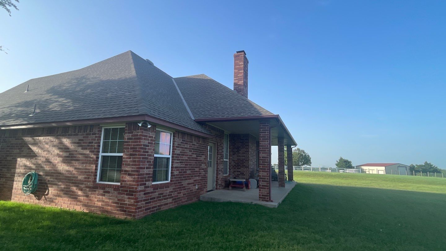 Residential Roofing Installation using GAF Natural Shadow  by A & H Roofing and Contracting, LLC