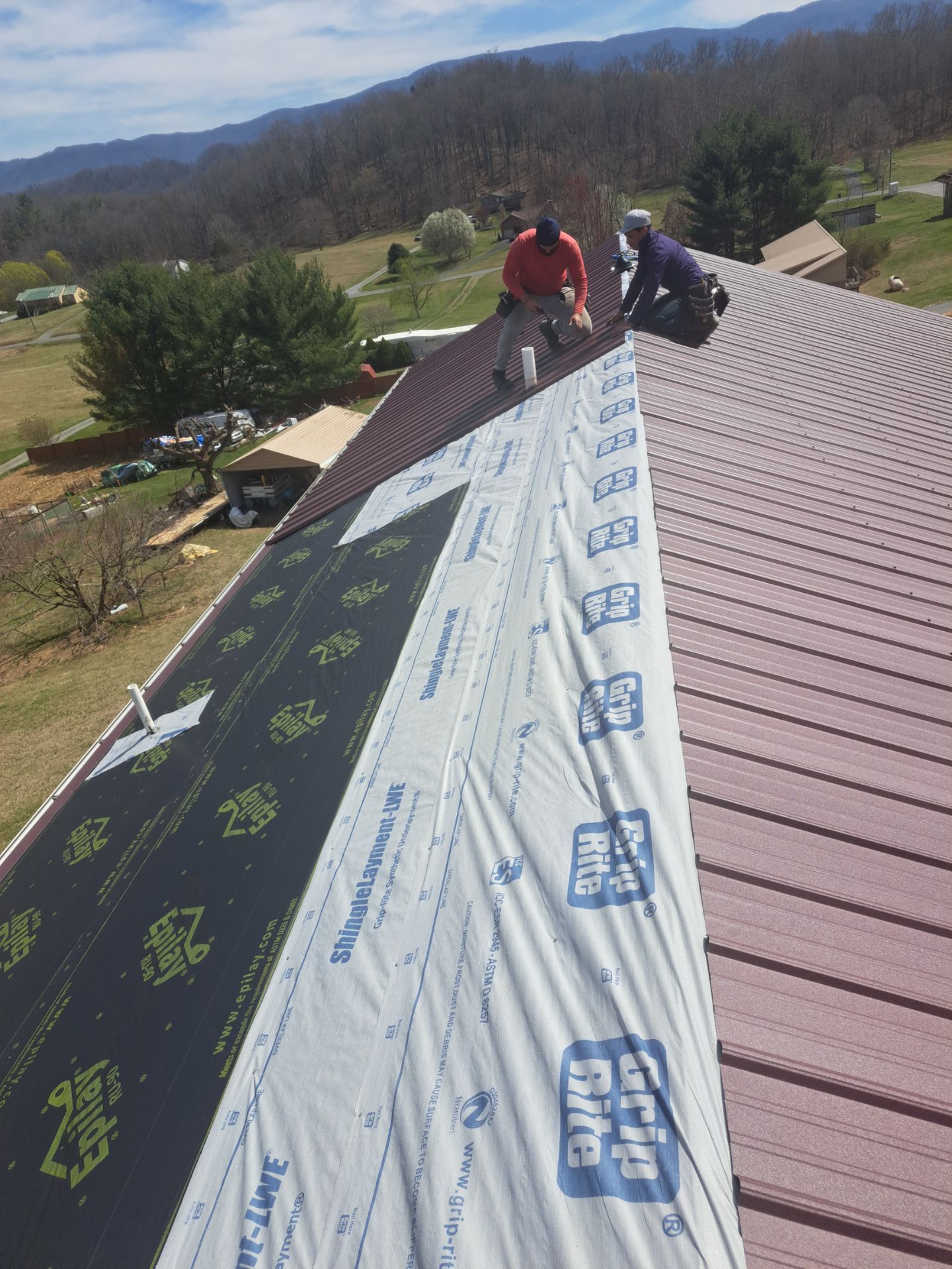 Burgundy Frost by Omnia Roofing