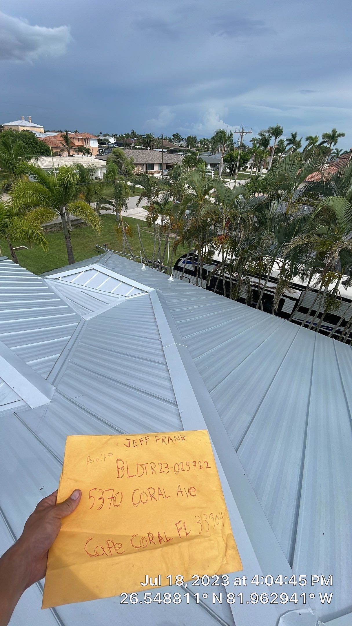 Residential Roofing Installation using Standing Seam Metal by Protek 