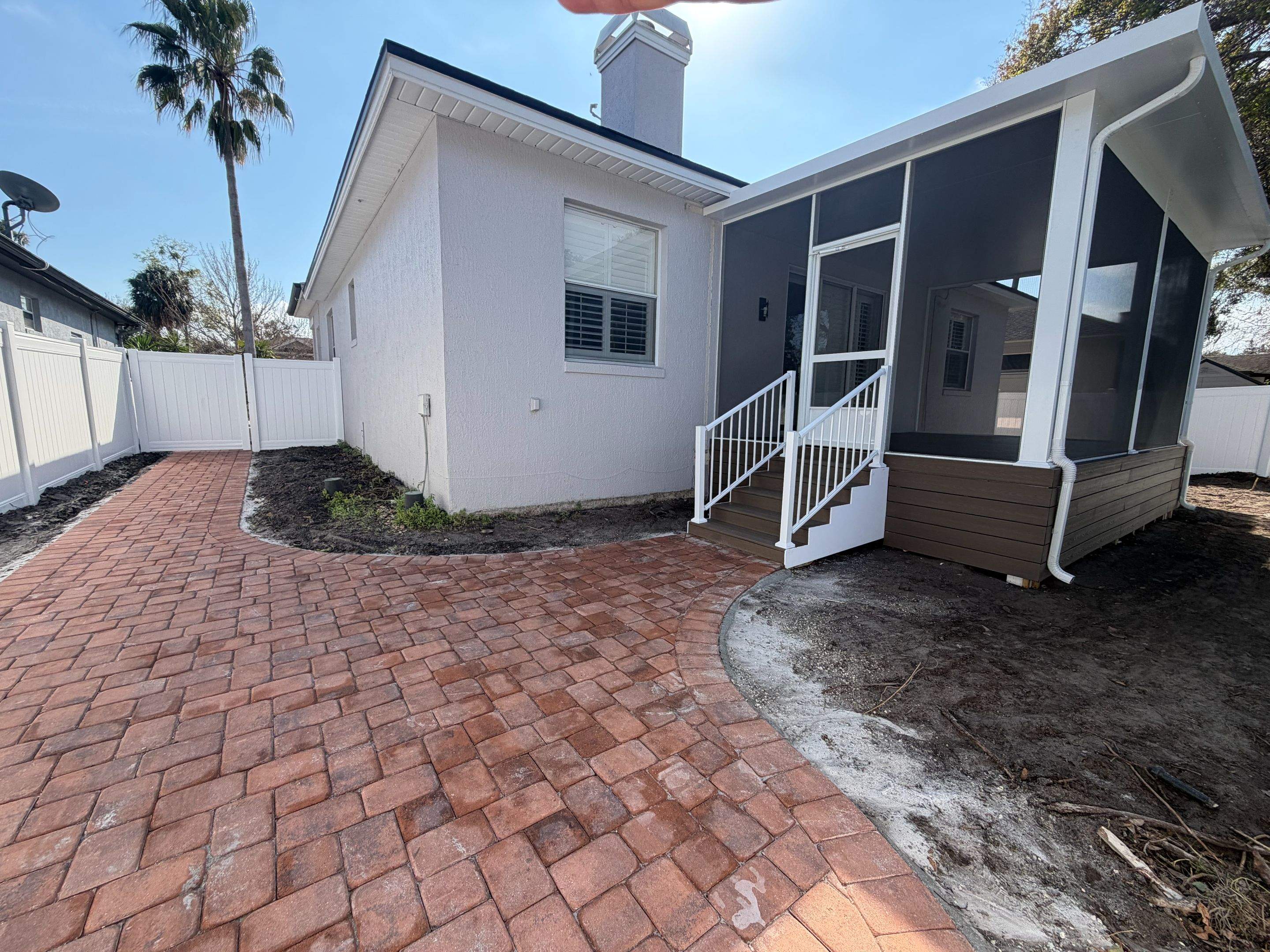 The Complete Backyard Retreat: Insulated Screen Room & Composite Deck by Orlando pergolas
