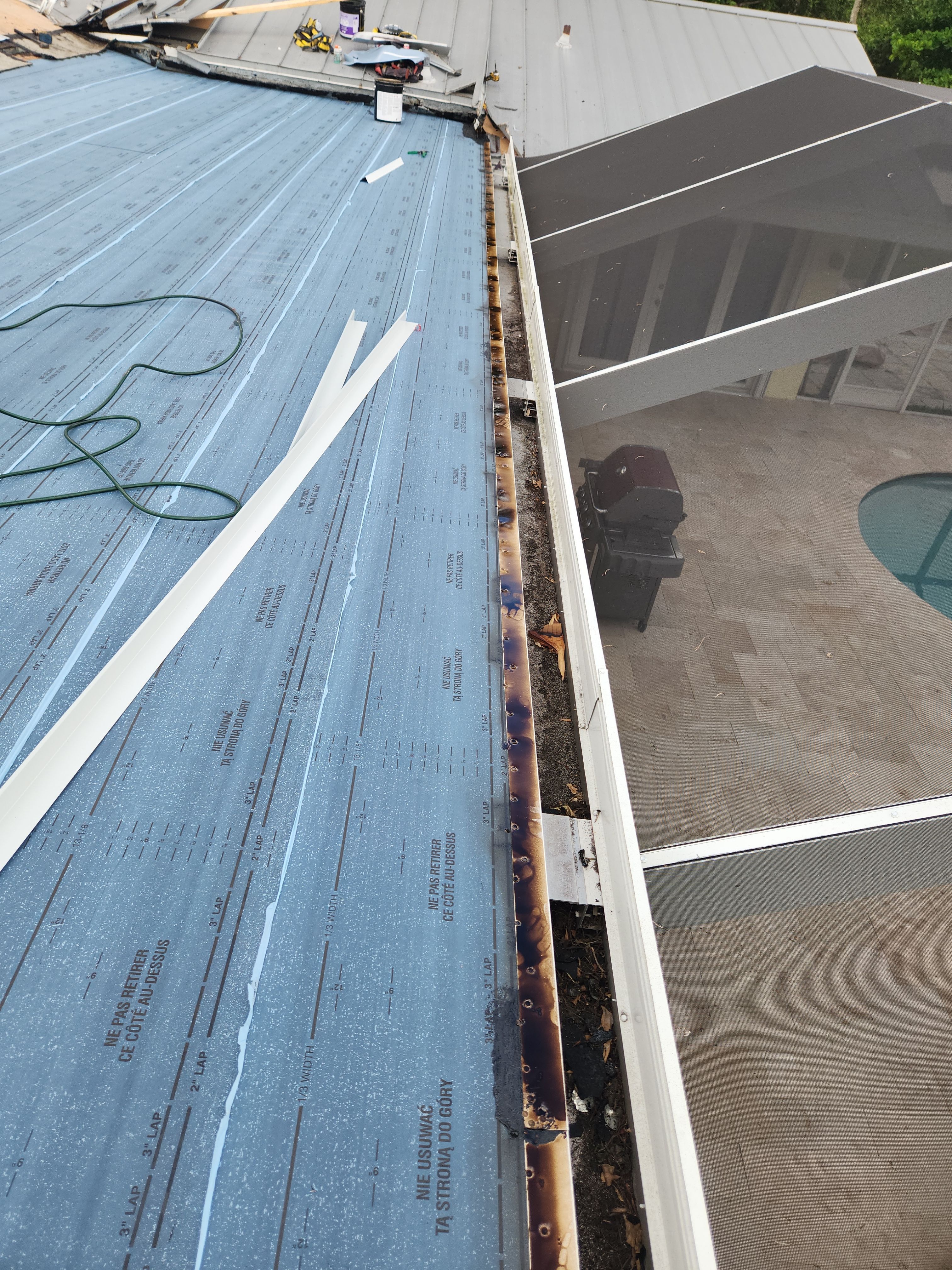 Flat Roof Replacement and Fascia Repair in Margate by Aastro Roofing