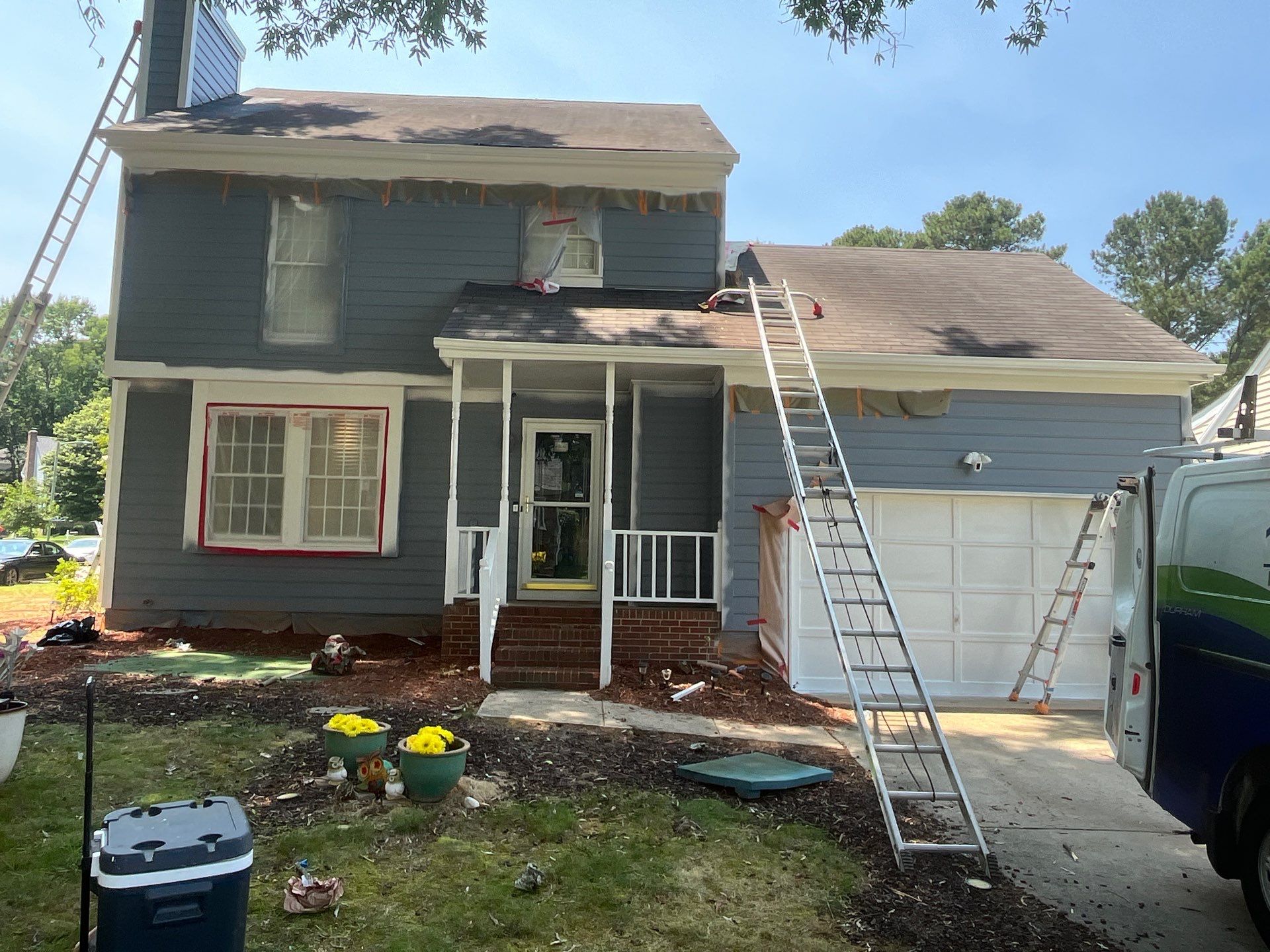 Exterior Painting and Carpentry Repairs by GonzalezPainters & Contractors Inc 