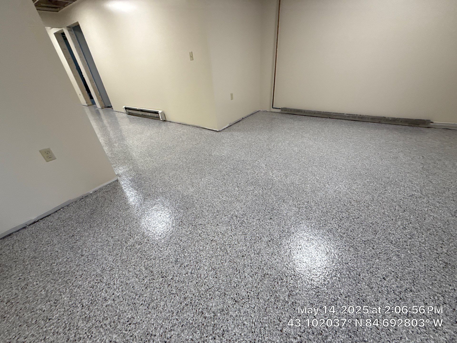 Project in Maple Rapids by Wise Coatings of Central Michigan