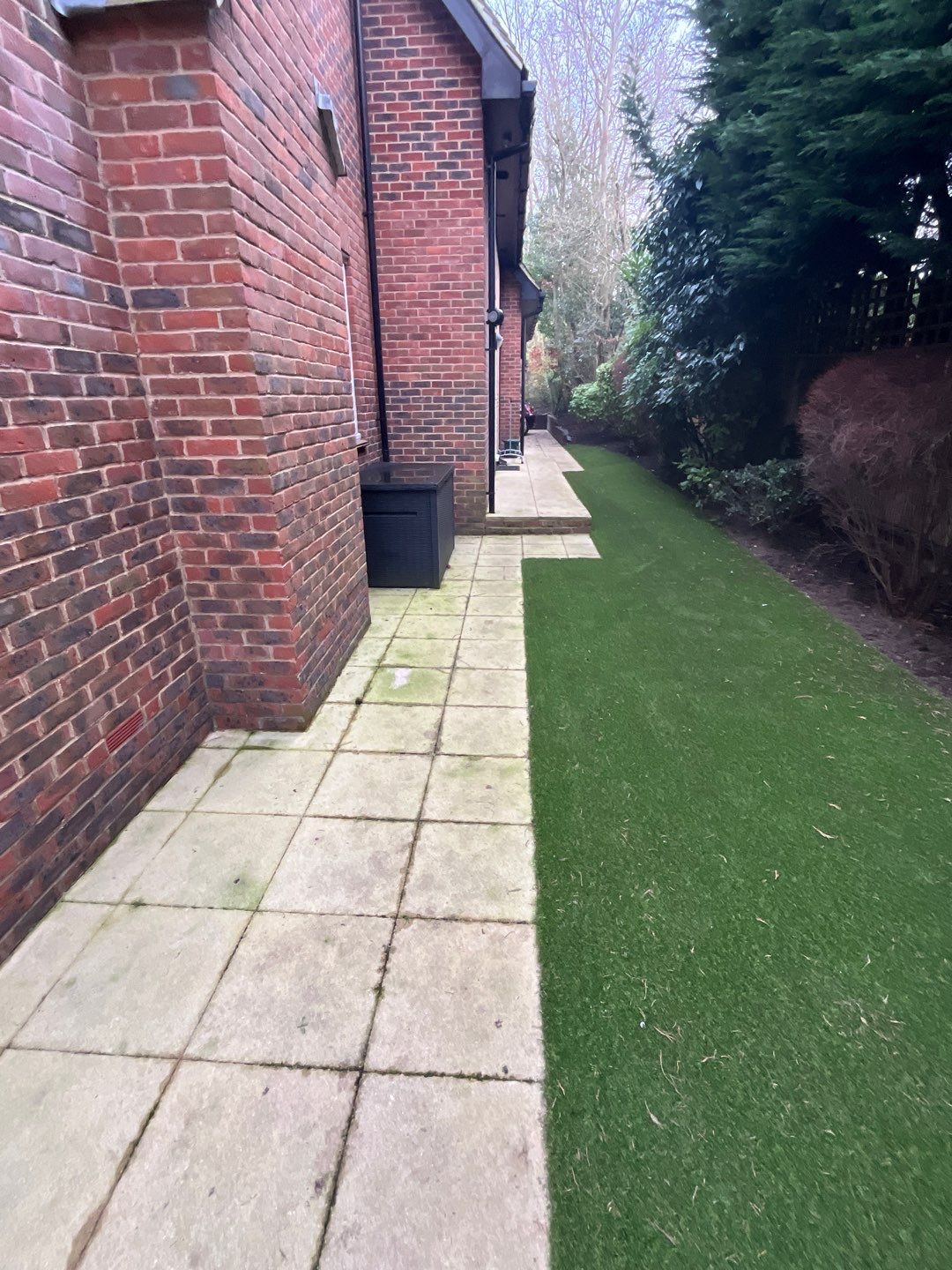 Roof - Driveway - Patio Clean using 18inch Whirlaway FSC by Ges Exterior Cleaning ltd