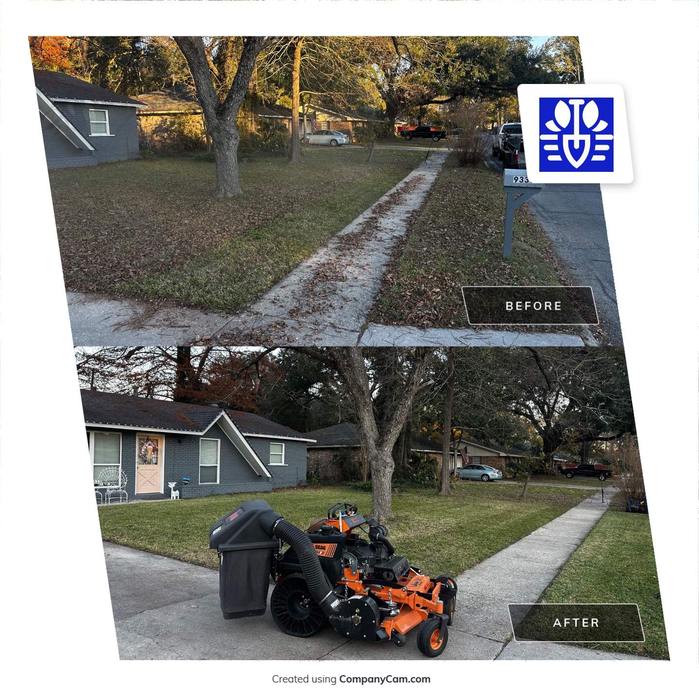 WINTER SERVICES: FULL LEAF JOB by CutScape, LLC.