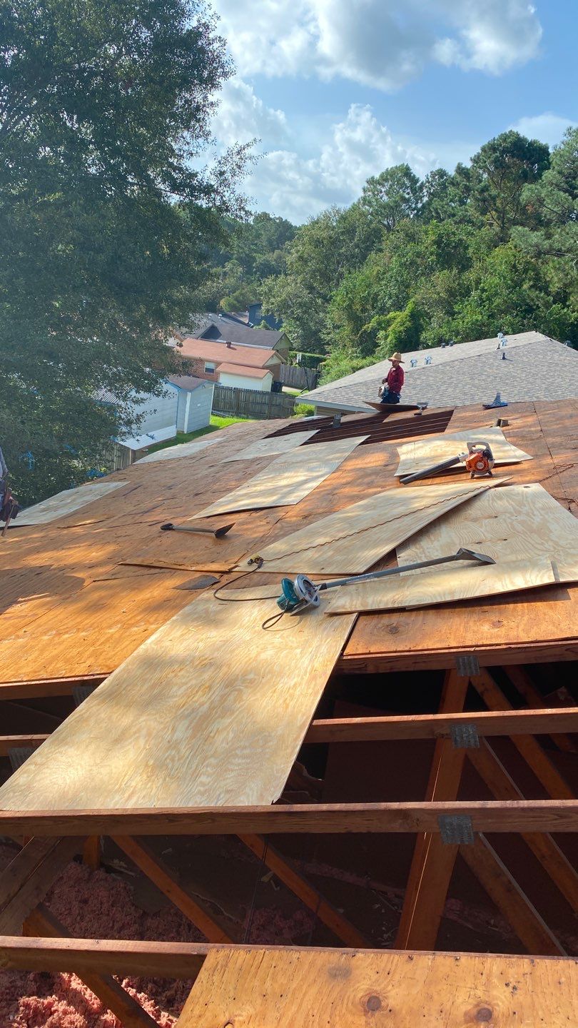 Residential Roofing Installation using Roof Replacement by American Roofing & Construction LLC