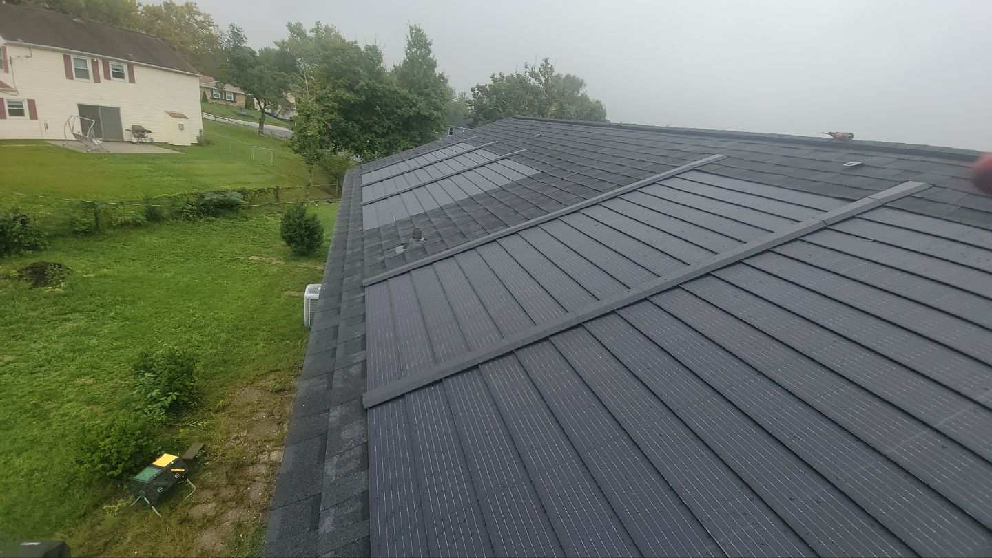 Roof and Solar Installation using GAF Timberline Solar HDZ by ExteriorPros