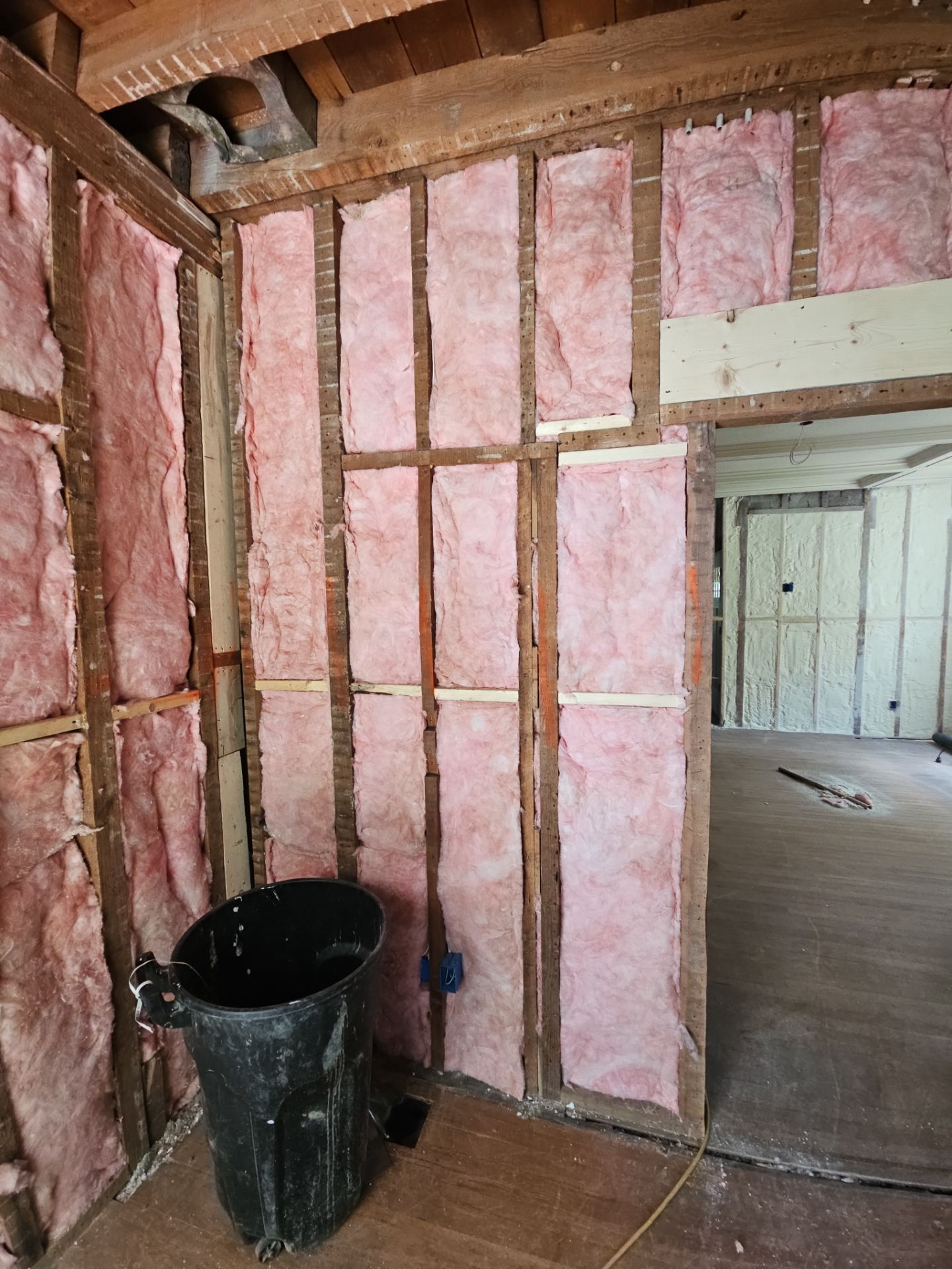 Home Remodel using Closed Cell Spray Foam by NYS Foam & Energy