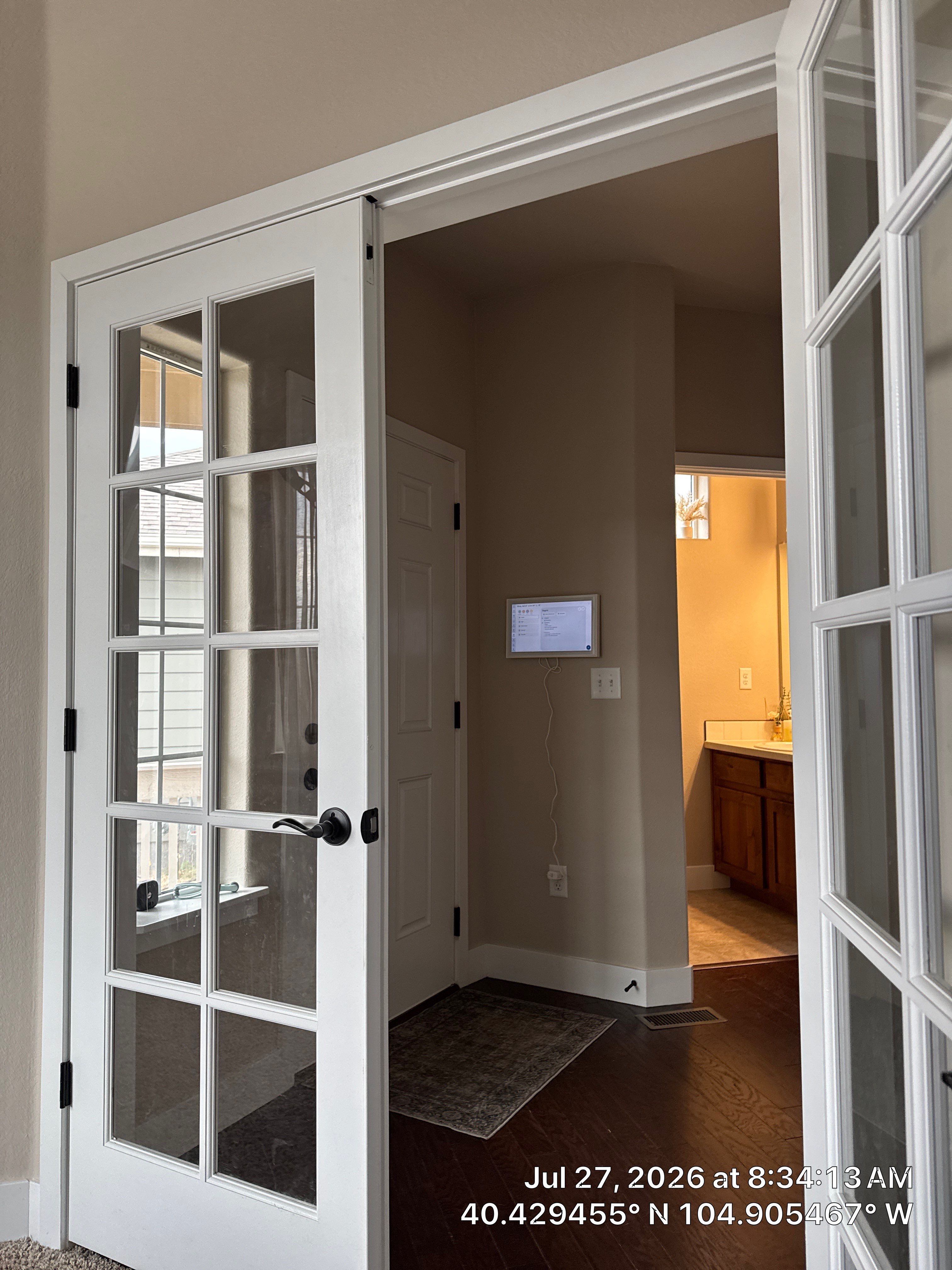 Home Office Setup and TV Mounting Service in Windsor by CompanyCam Sales Demo