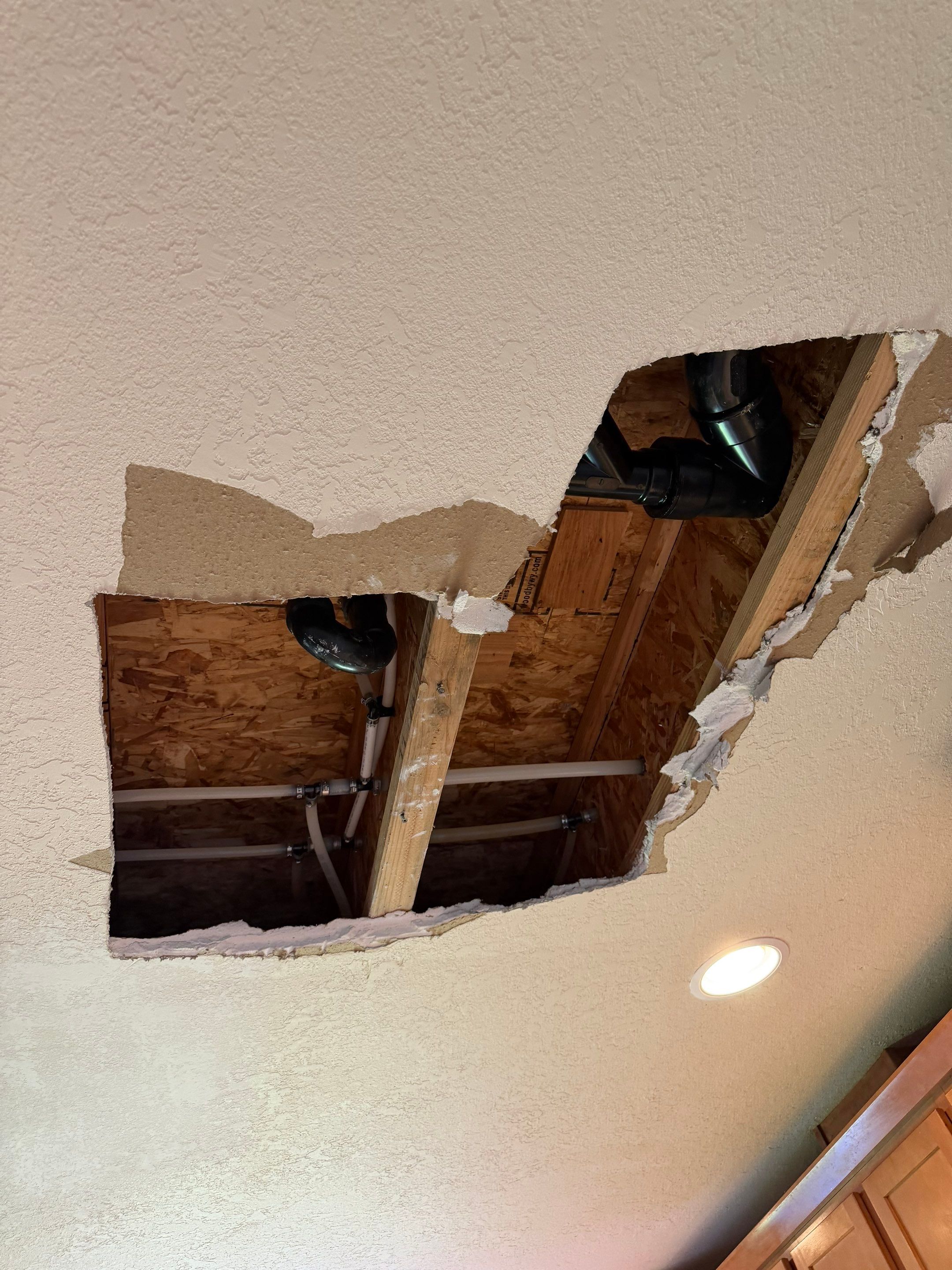 Ceiling Drywall Repair by Handyman State LLC