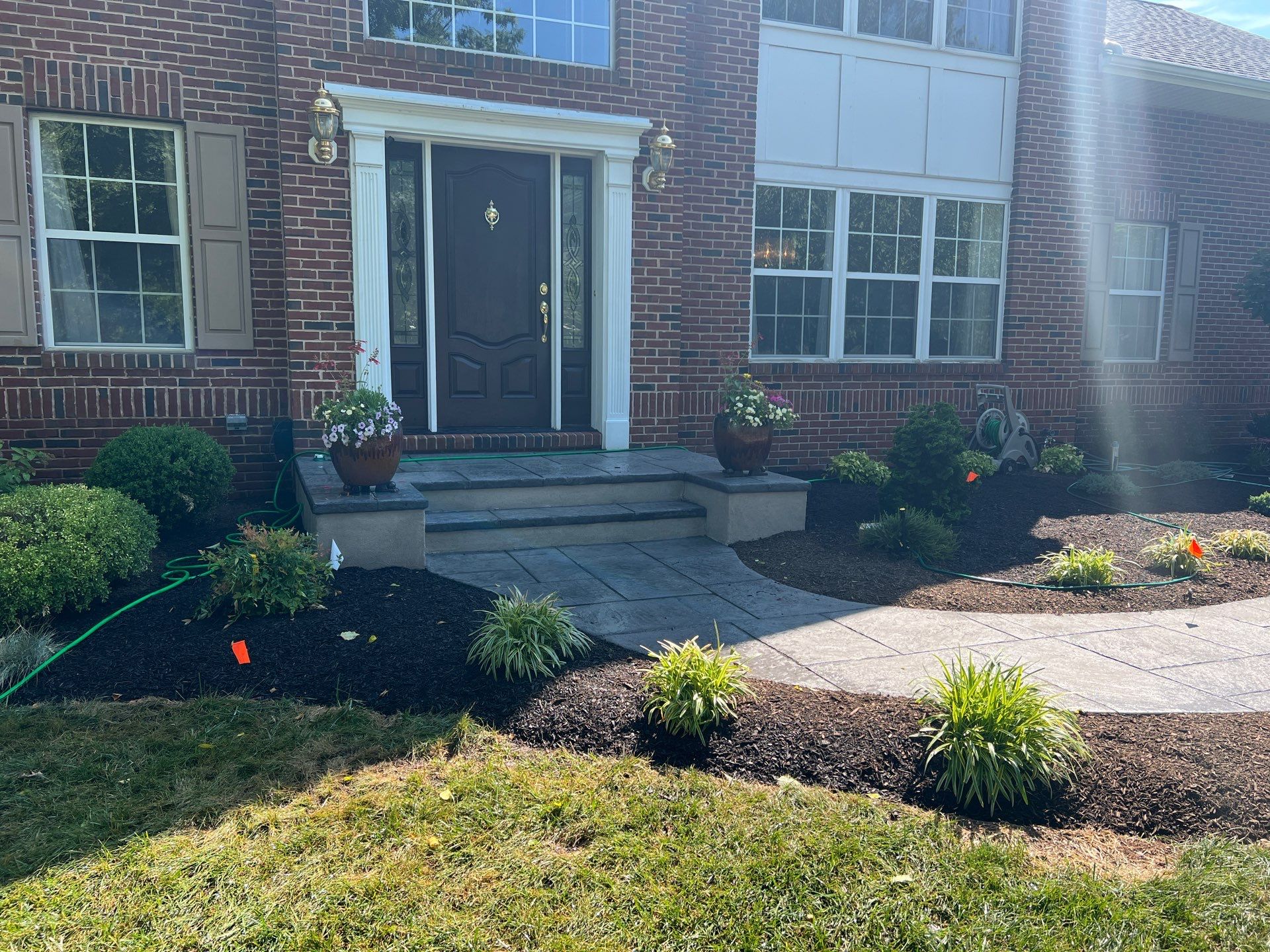 Walkway + Porch Remodel - Yardley, PA by Architectural Concrete Design