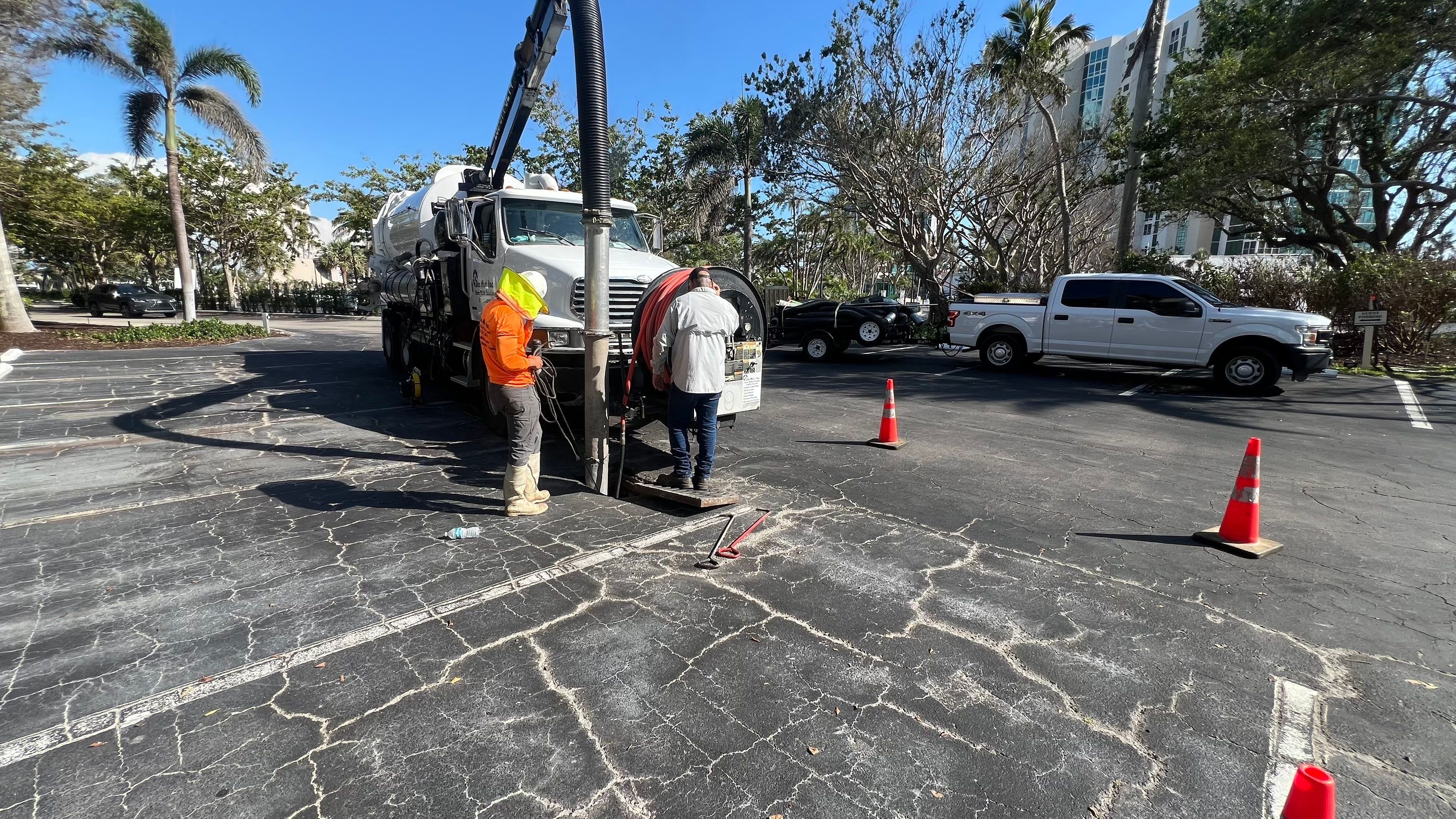 Condo Stormwater System Maintenance by APS Power & Water