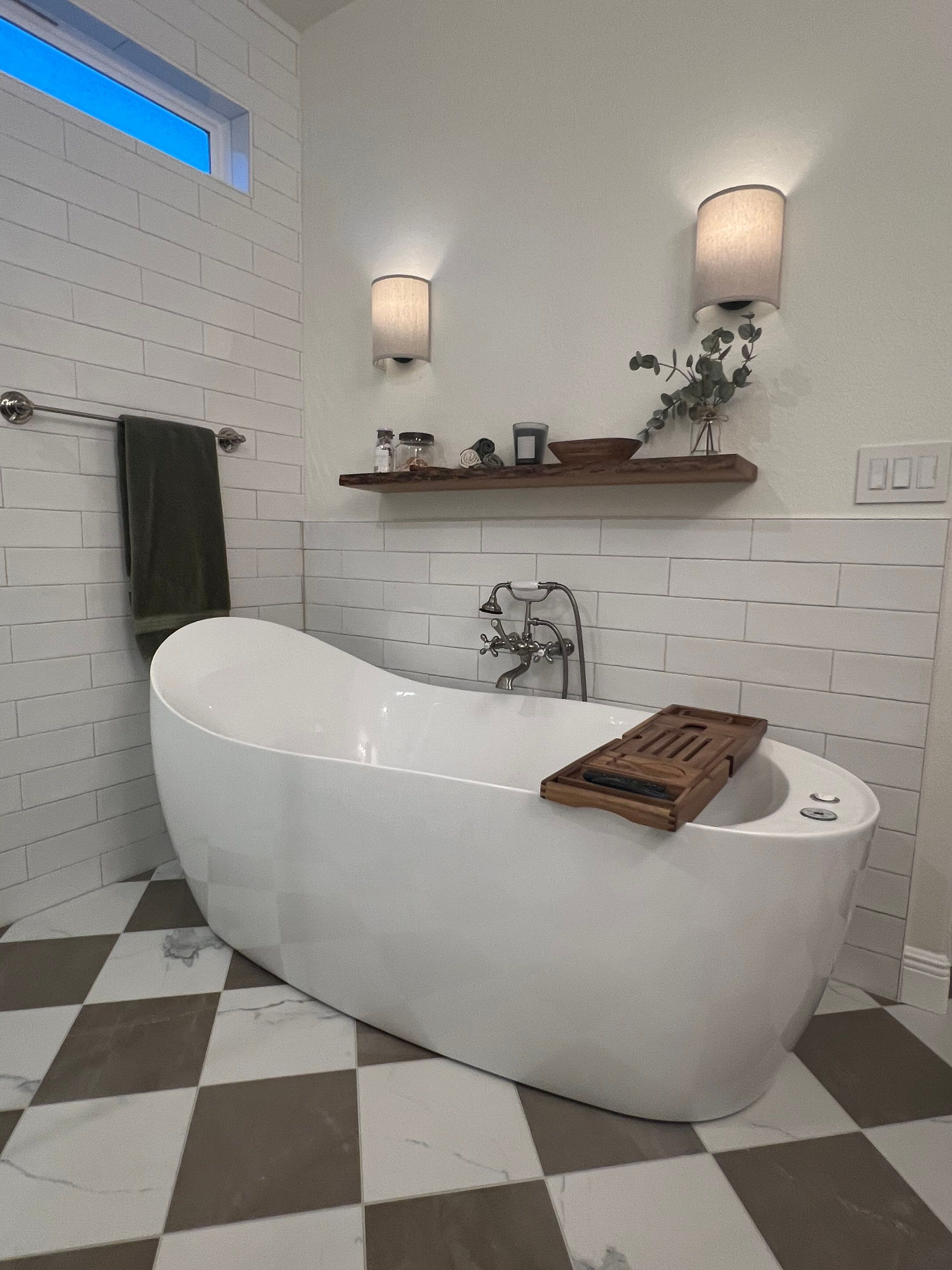 San Antonio Del Webb Bathroom Remodel Featuring Luxury Walk-In Shower and Freestanding Tub by Legacy Bath and Kitchen