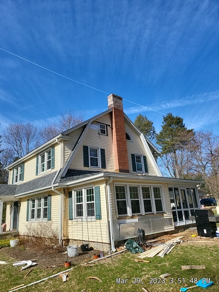 Siding Installation using Certainteed Cedar Impressions Sterling Gray by A Plus Exterior