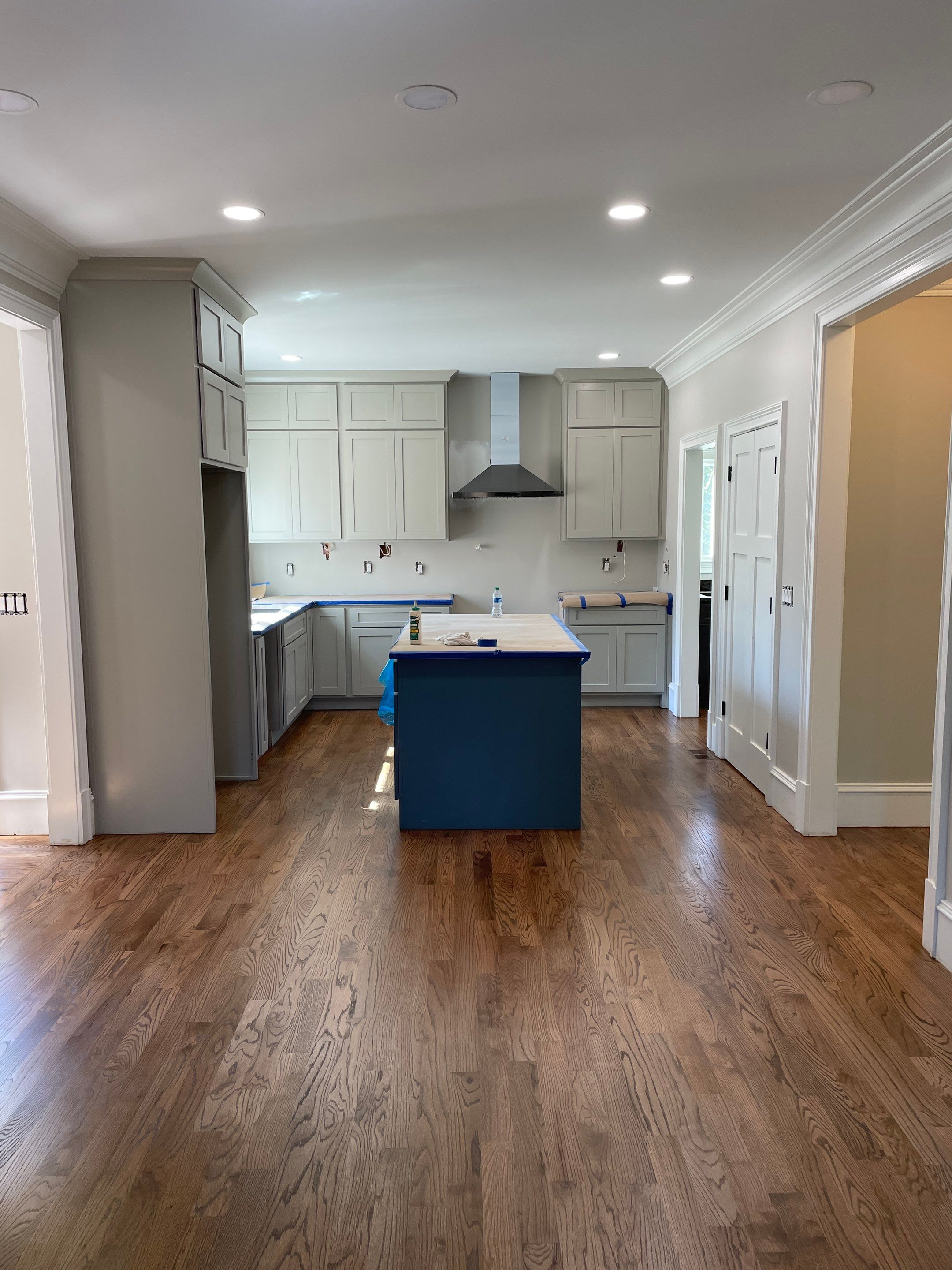Flooring Installation using Red Oak by Footprints Floors of East Atlanta