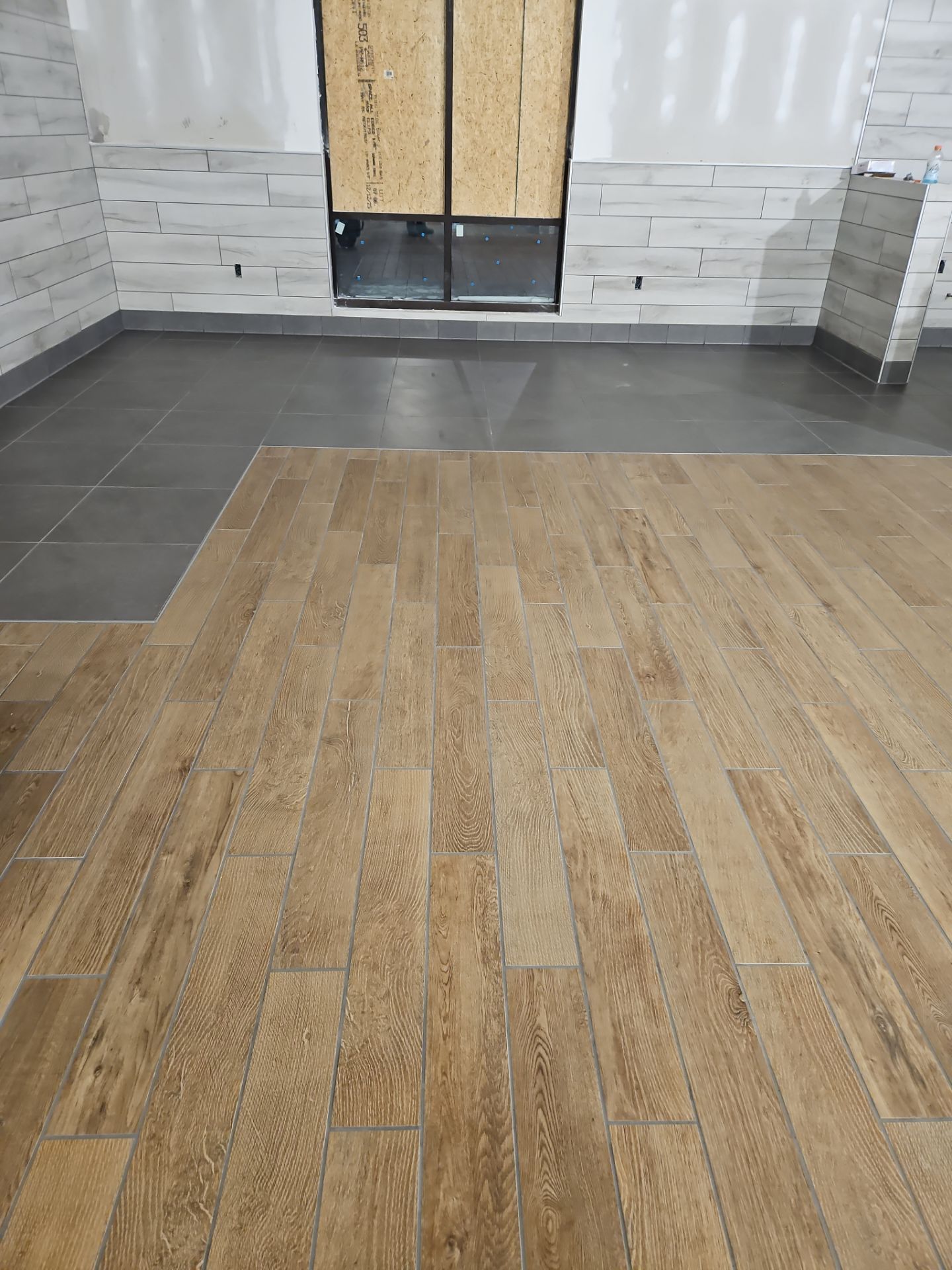 Project in Black Mountain, NC by Harrison Tile Company