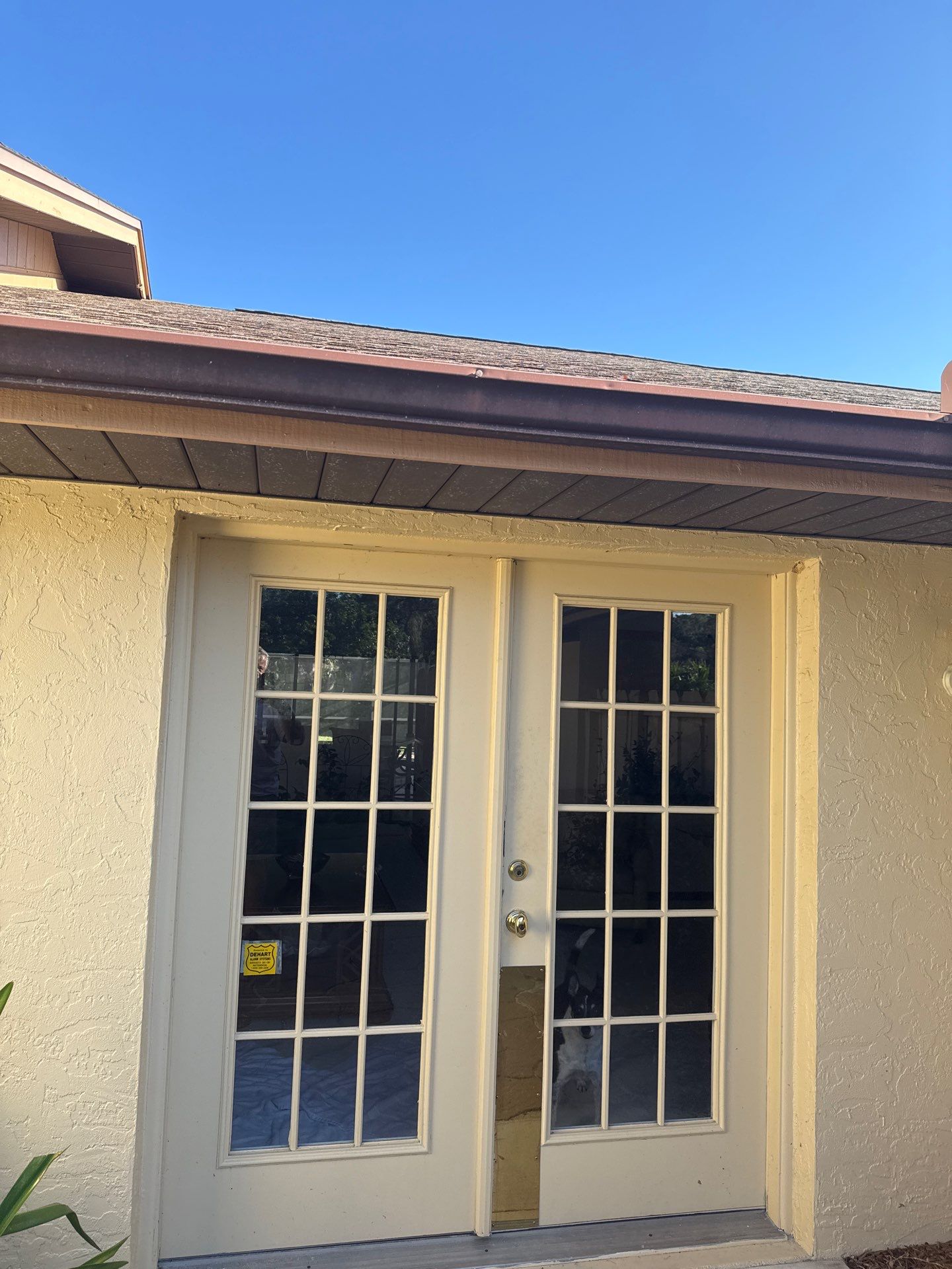 Bronze Soffit and Fascia in Sarasota FL by Gutter Professors
