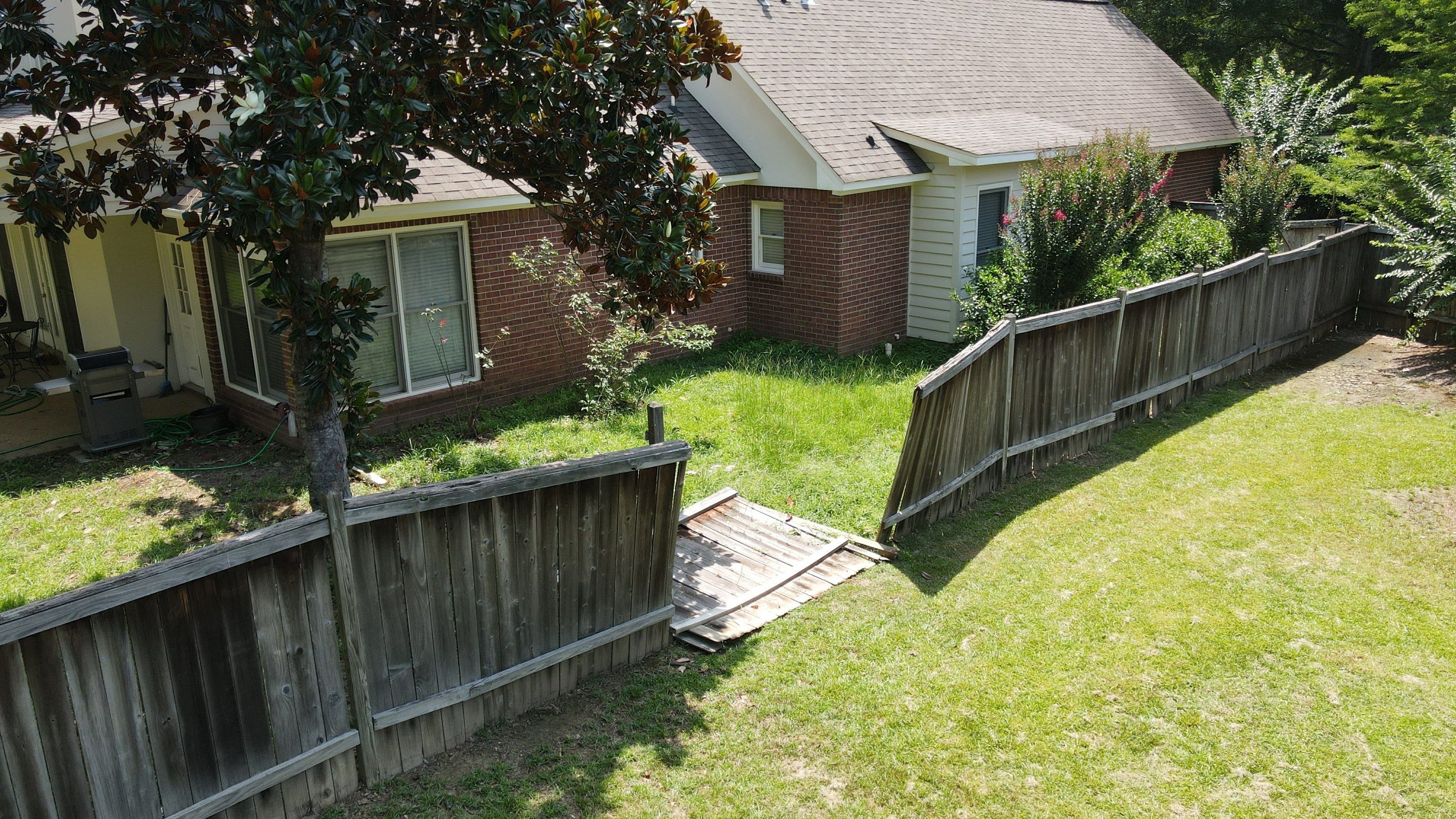 6ft Cedar Good Neighbor Fence by Roberson Construction LLC
