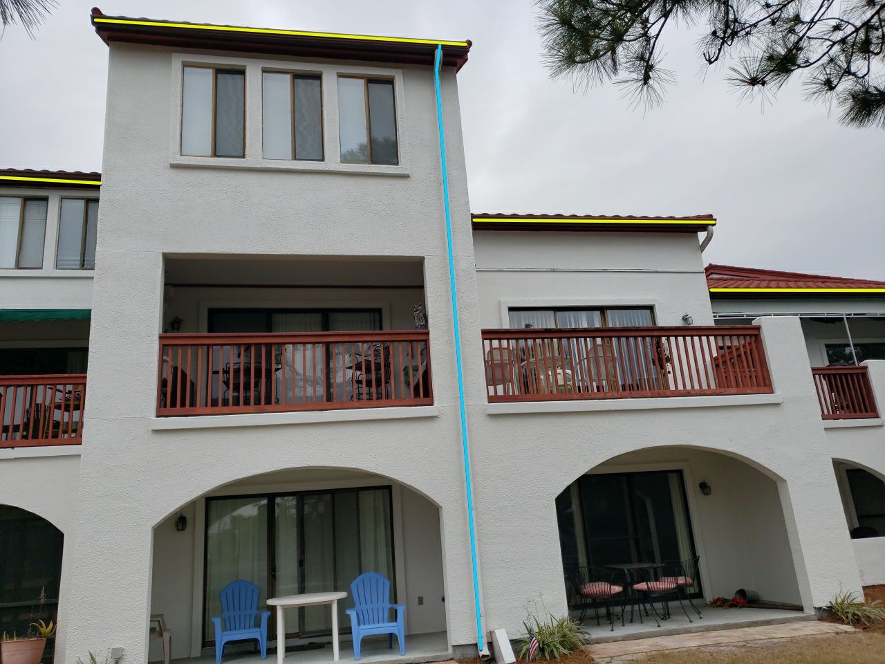 Gutter Installation using 6 Inch Seamless Gutters in Musket Brown by Gutter Professors