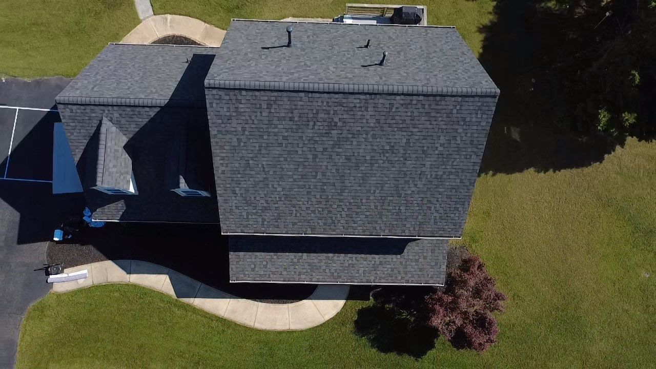 New Asphalt Shingle Roof Installation for Hebron Residence by First Chesapeake Roofing