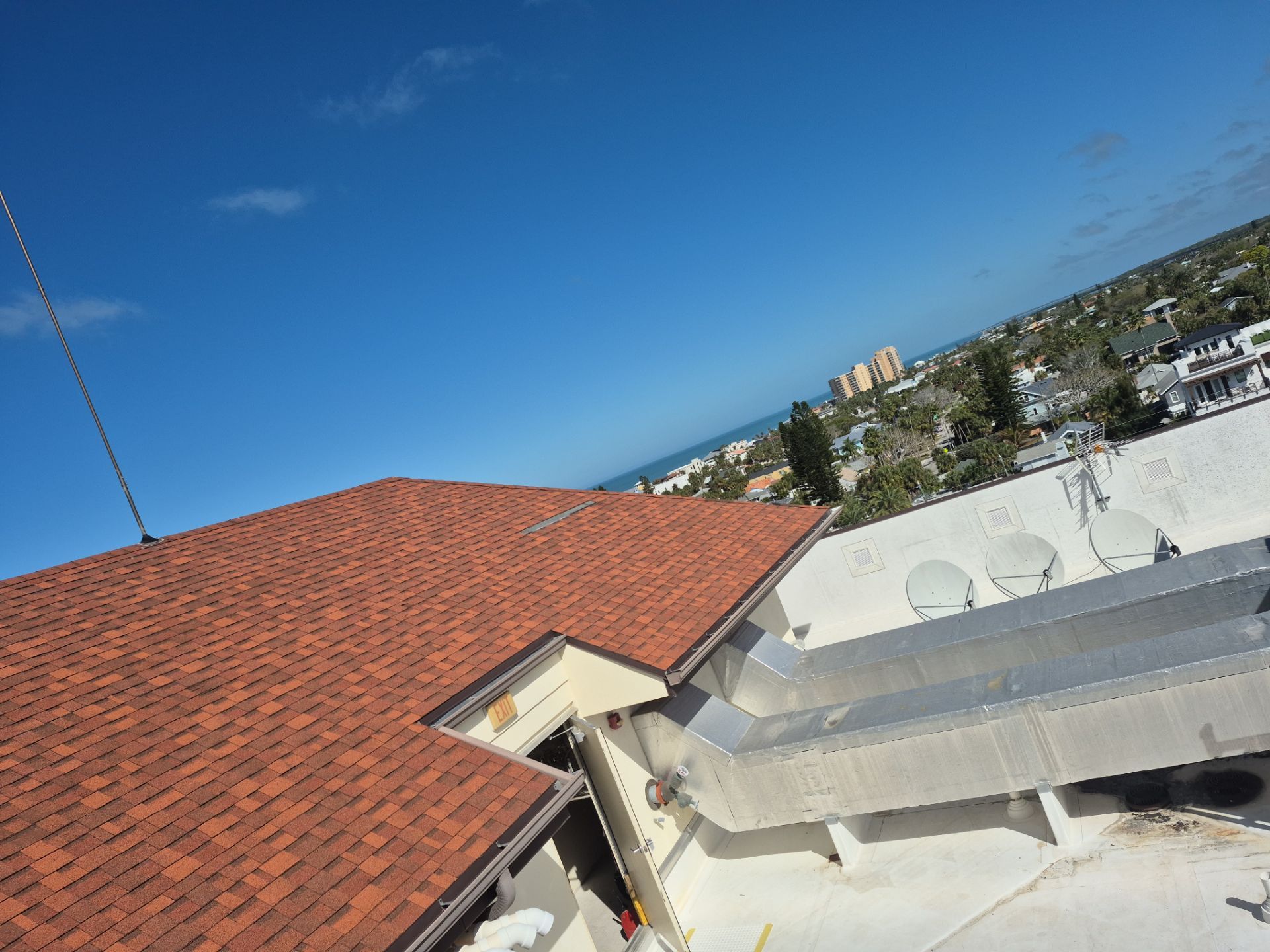 Project in Clearwater 33767 by Mitchell Roofing Company LLC 