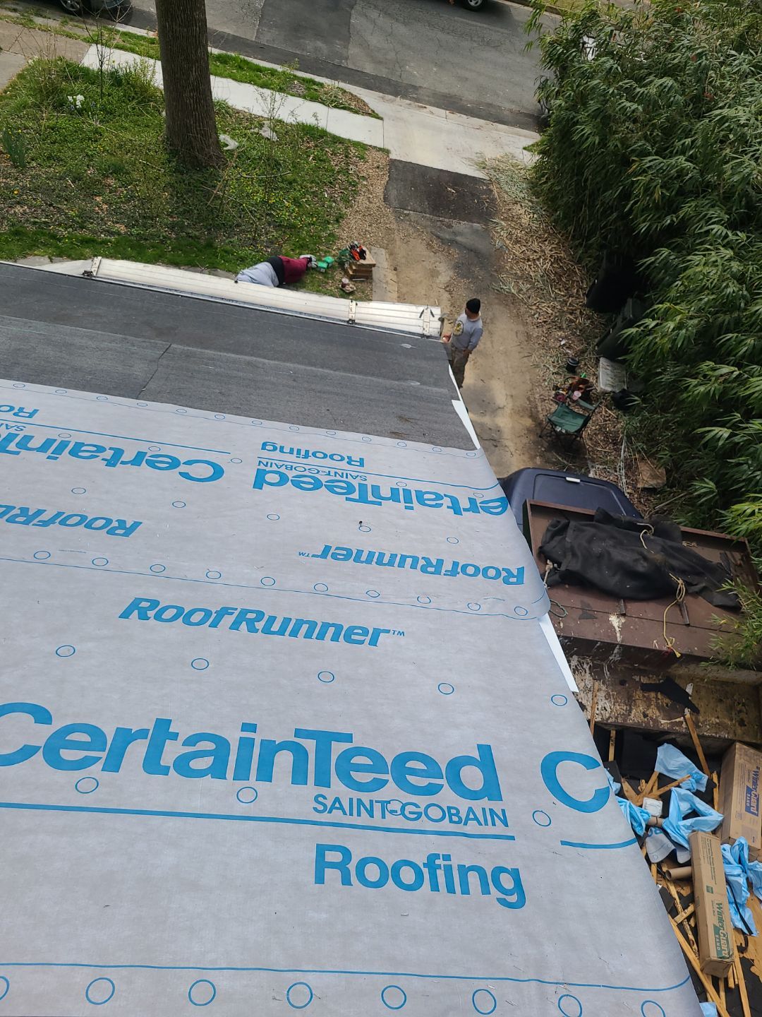 Falls Church Landmark Pro Roof in Max Def Pewter by RM Banning, Inc.