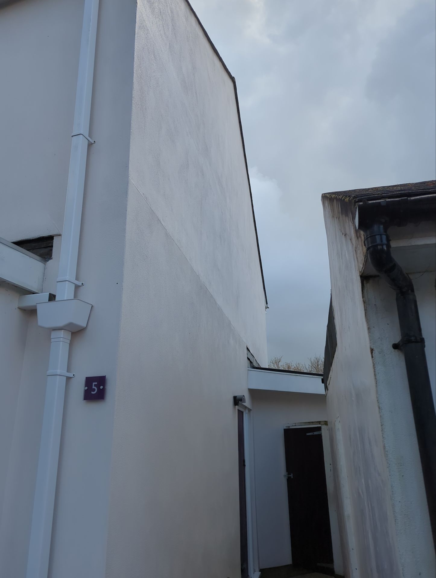 Render and patio clean using Softwash Equipment by Ges Exterior Cleaning ltd