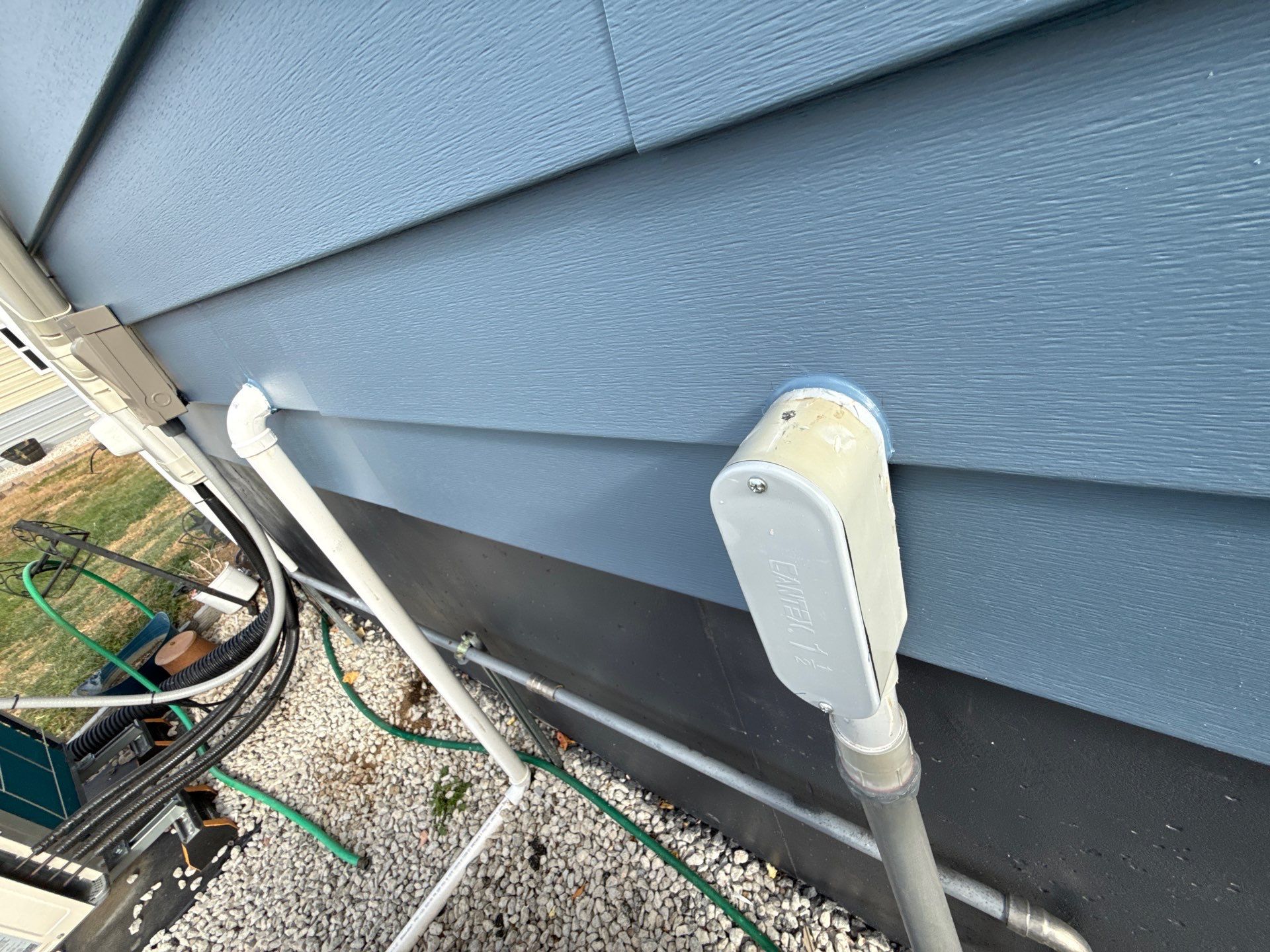 Out with the Old , in with the Blue  by EEC  Windows, Siding & Roofing 