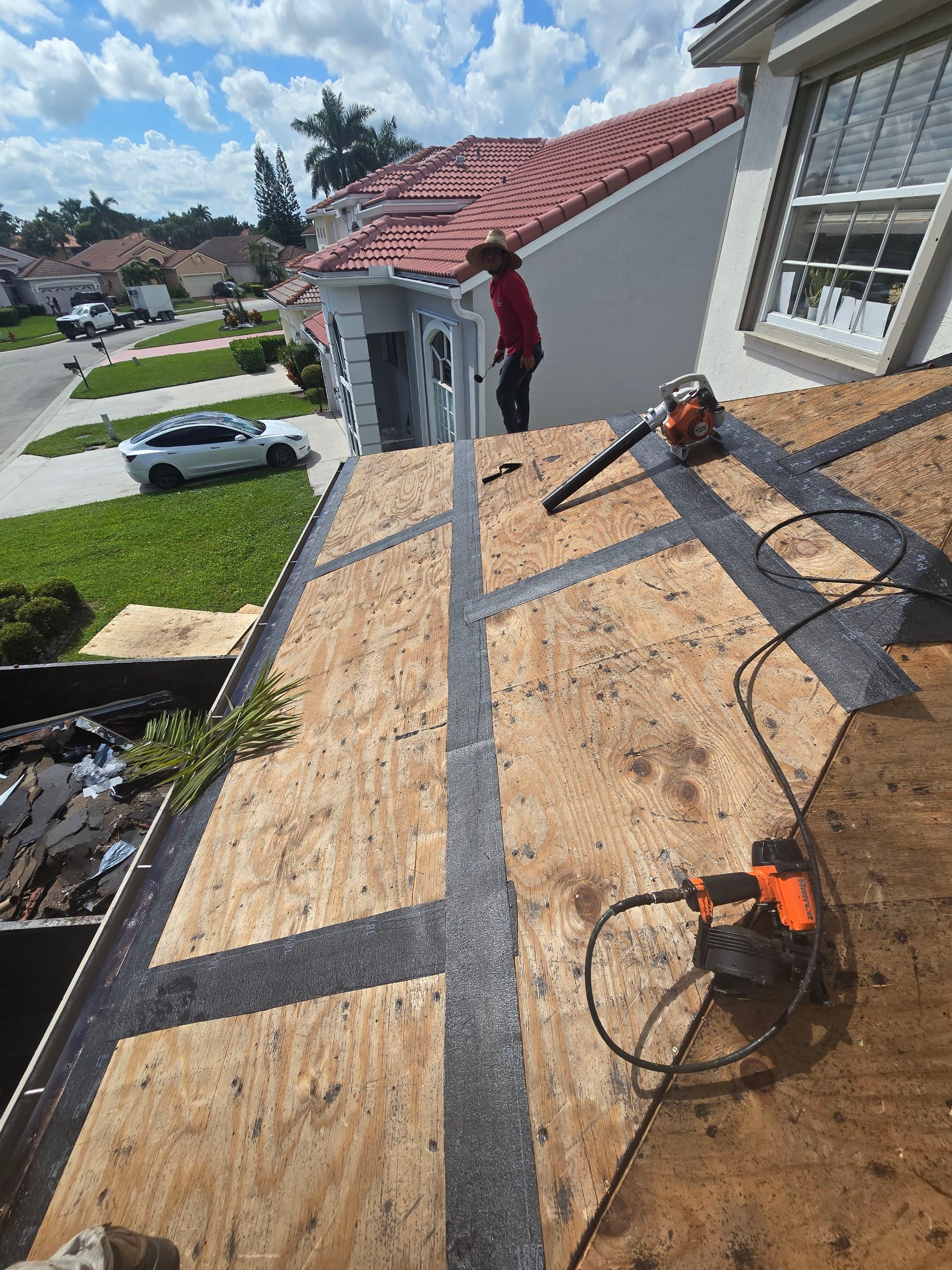 Tile Reroof in Boca Raton by Roofing Recovery