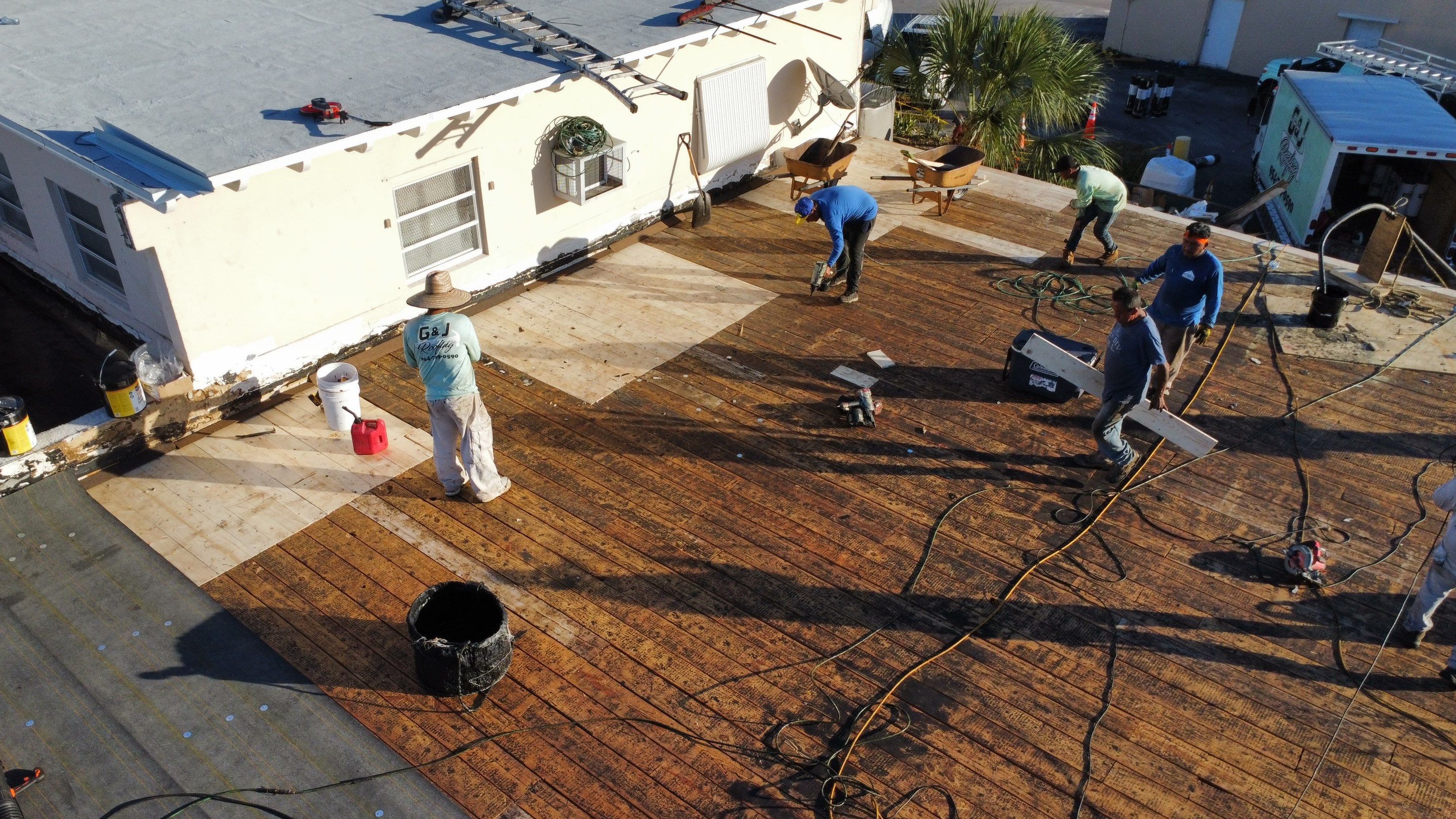 Hollywood Blvd., Hollywood, FL by G&J Roofing 
