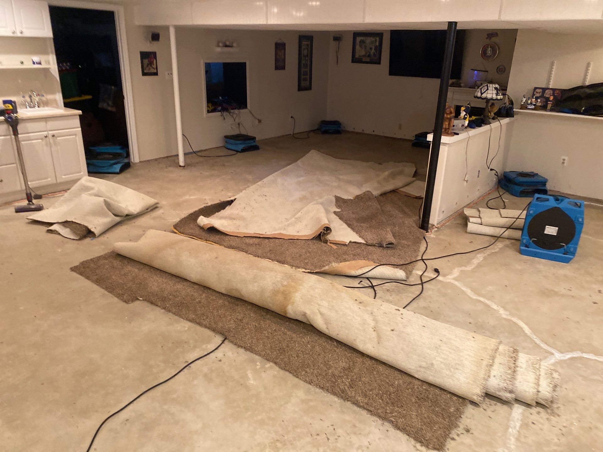 Project in Chesterfield by EzDry Water Mitigation & Property Restoration