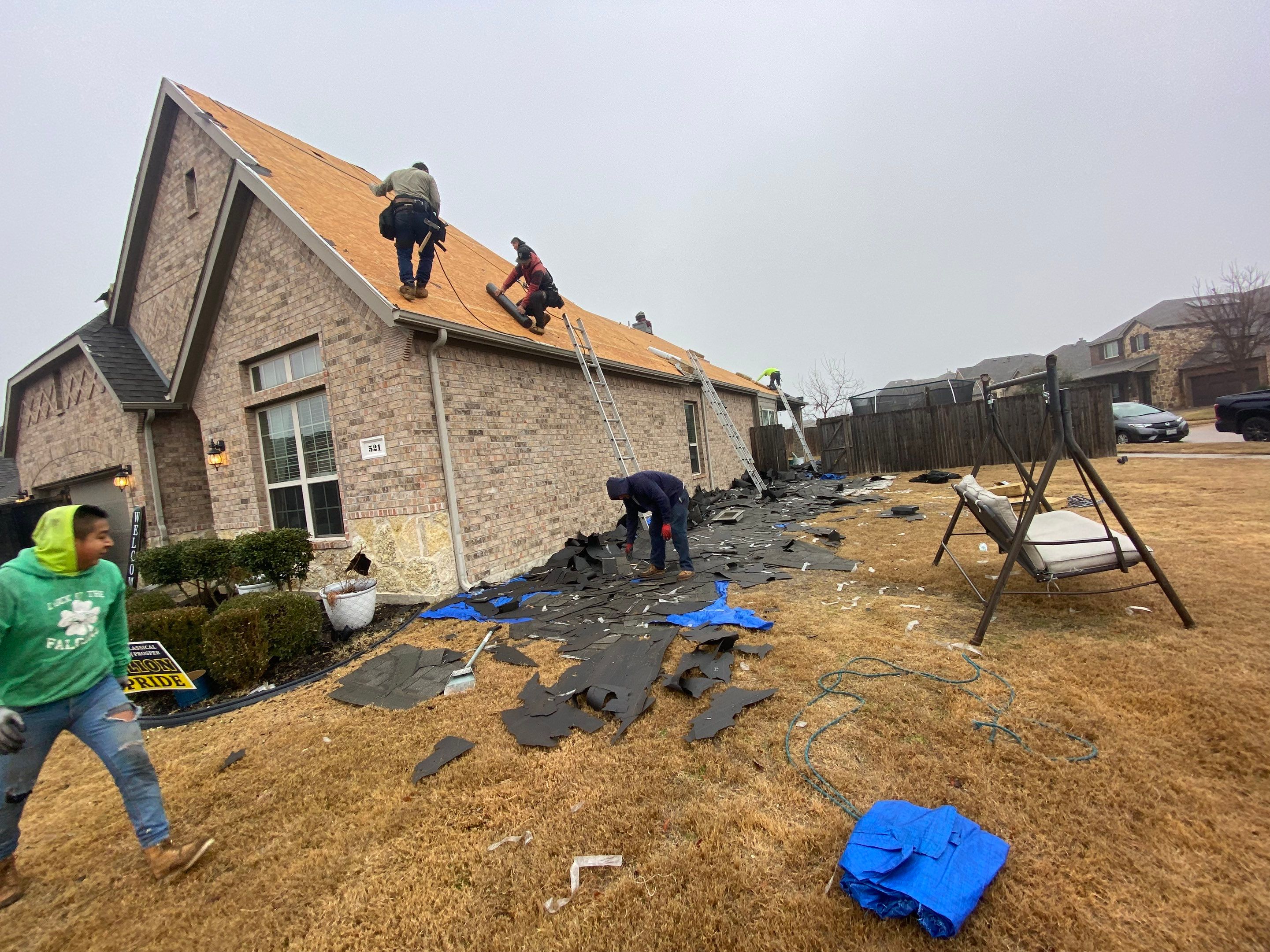 Project in McKinney by Rhino Roofing and General Contracting, LLC