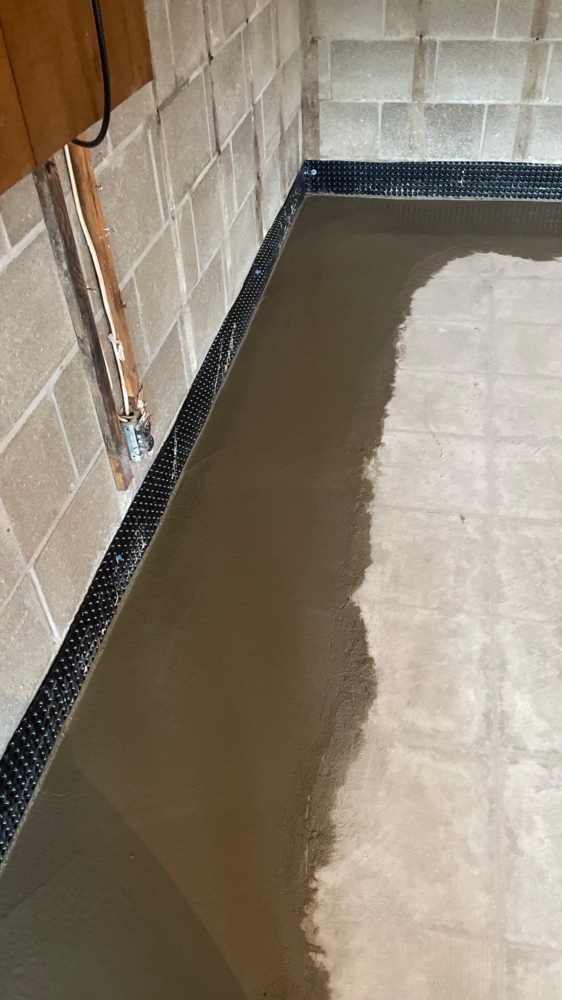 Optimizing Rob & Sue's Existing Waterproofing System by Waterproofing Northeast