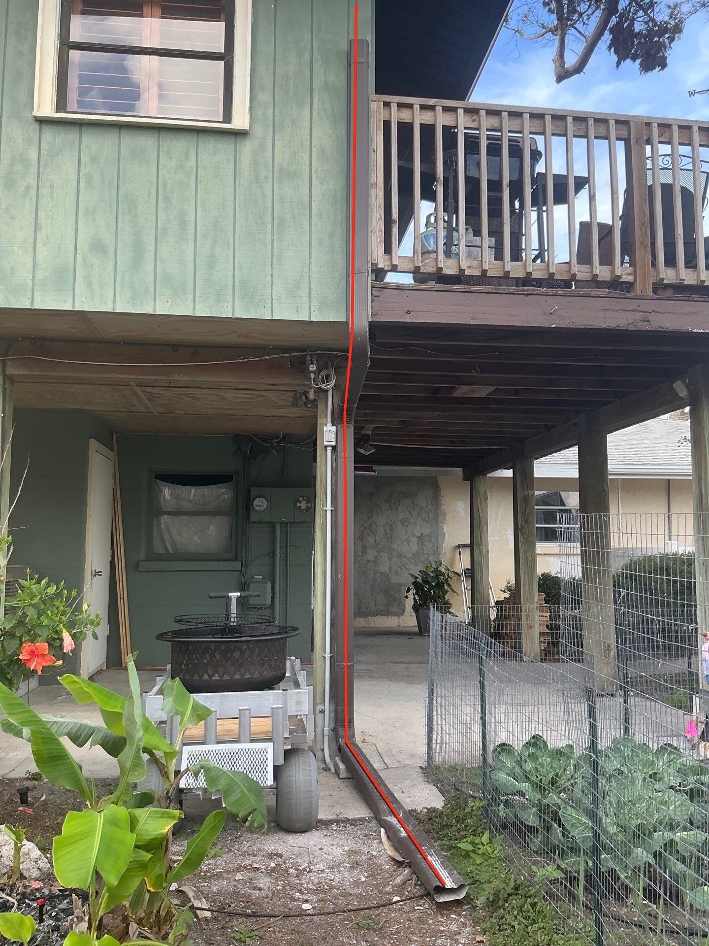 White Soffit and Fascia Installation in Longboat Key FL by Gutter Professors