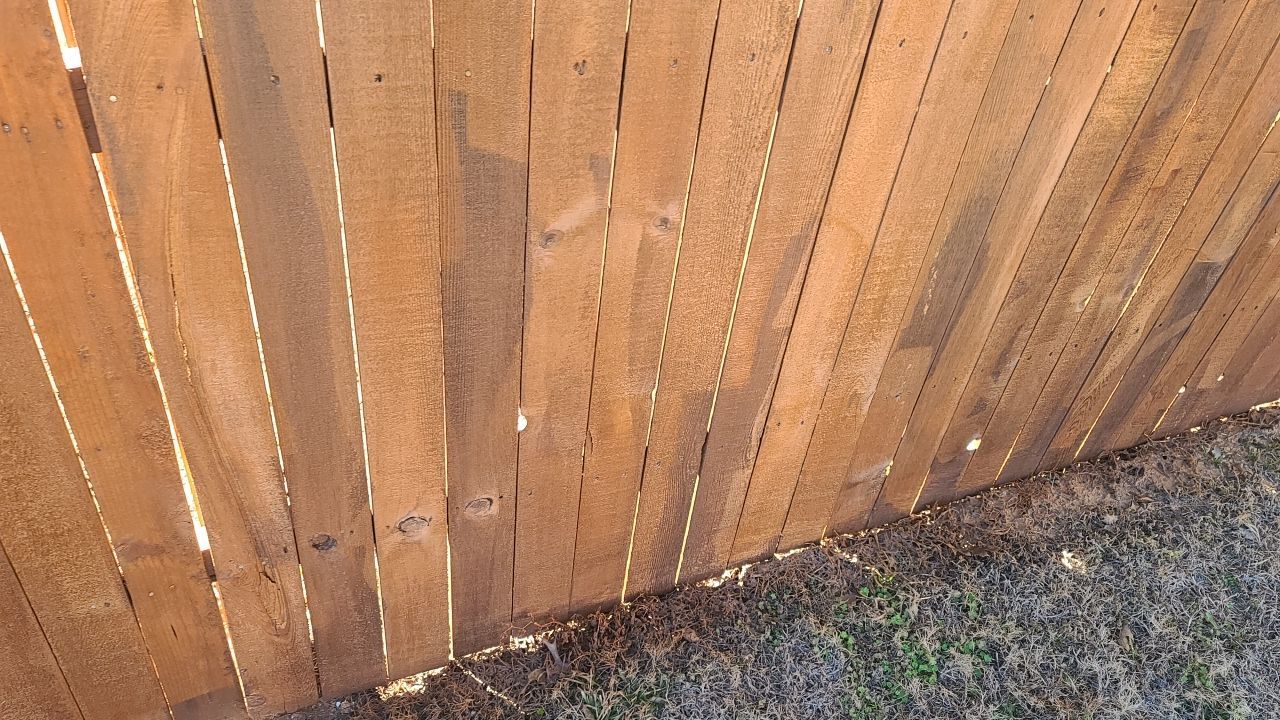 Cedar Privacy Fence Restoration and Roof Inspection in Leander by Caliber Restoration LLC
