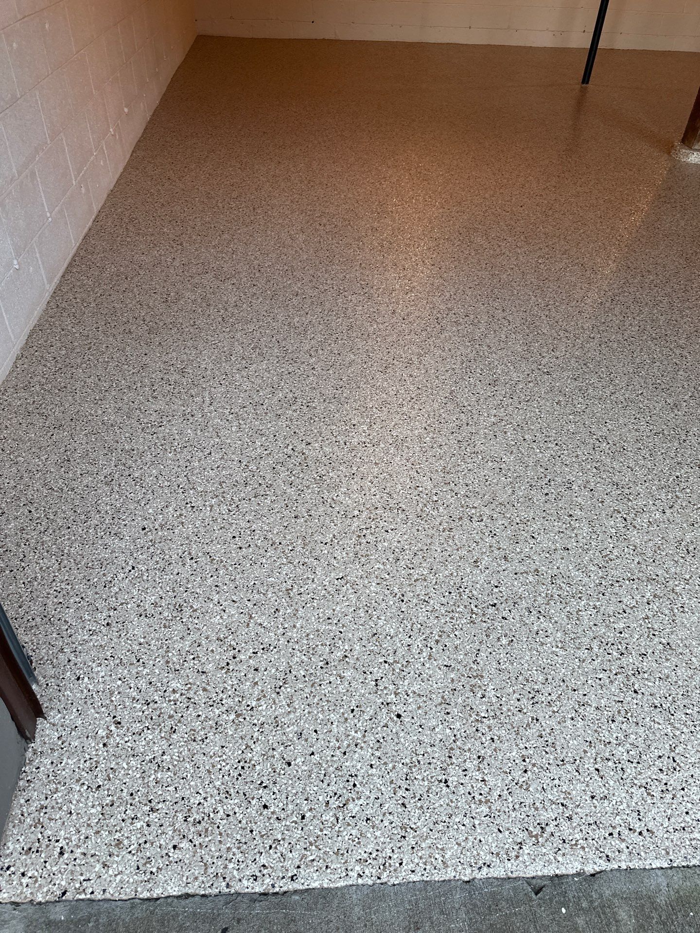 Basement Floor Coating using Shoreline by My Garage Floor Guys