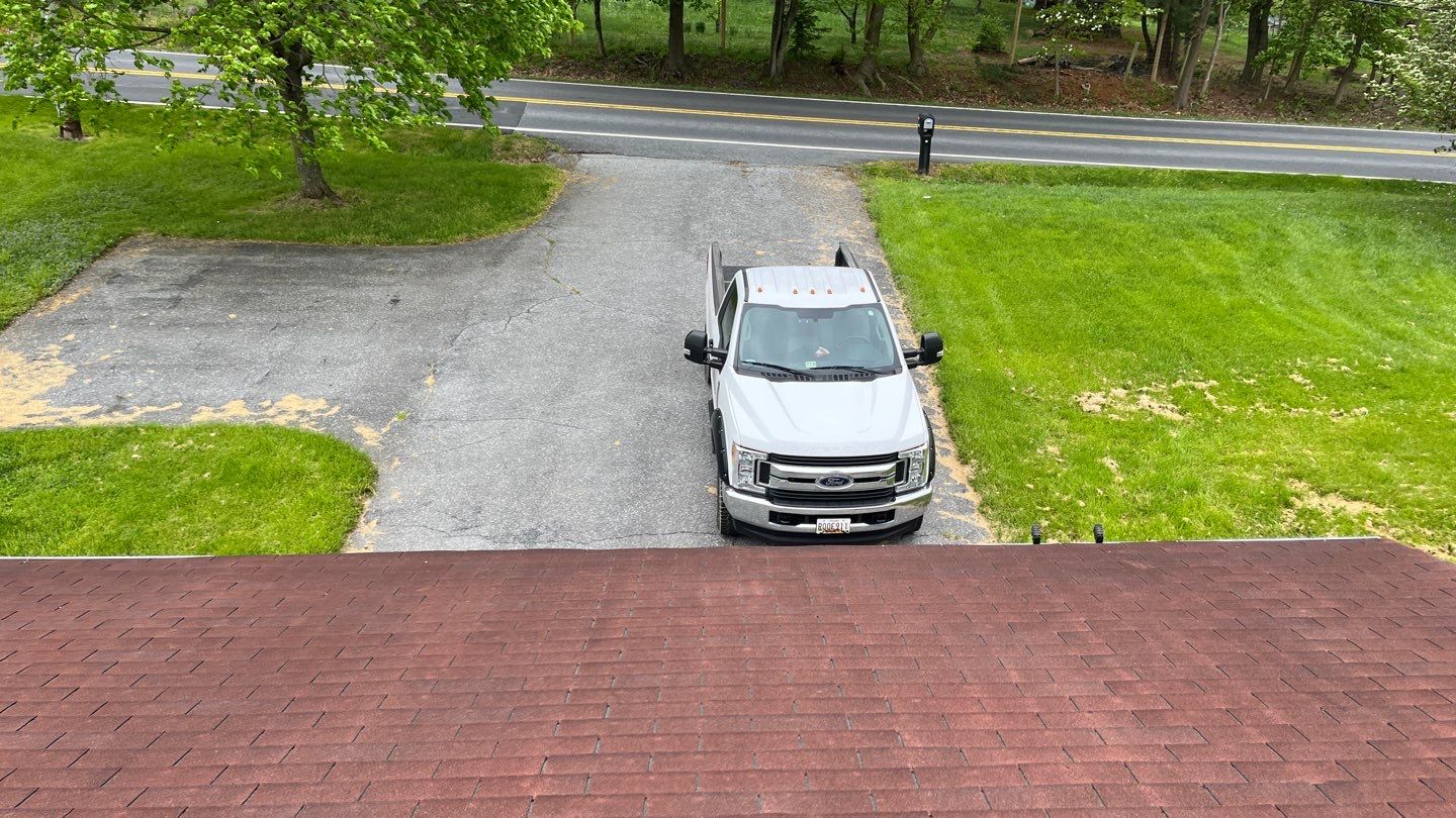 Residential Roofing Installation using Atlas Pinnacle Pristine Pewter Architectural Shingles by Frederick Roof Repair