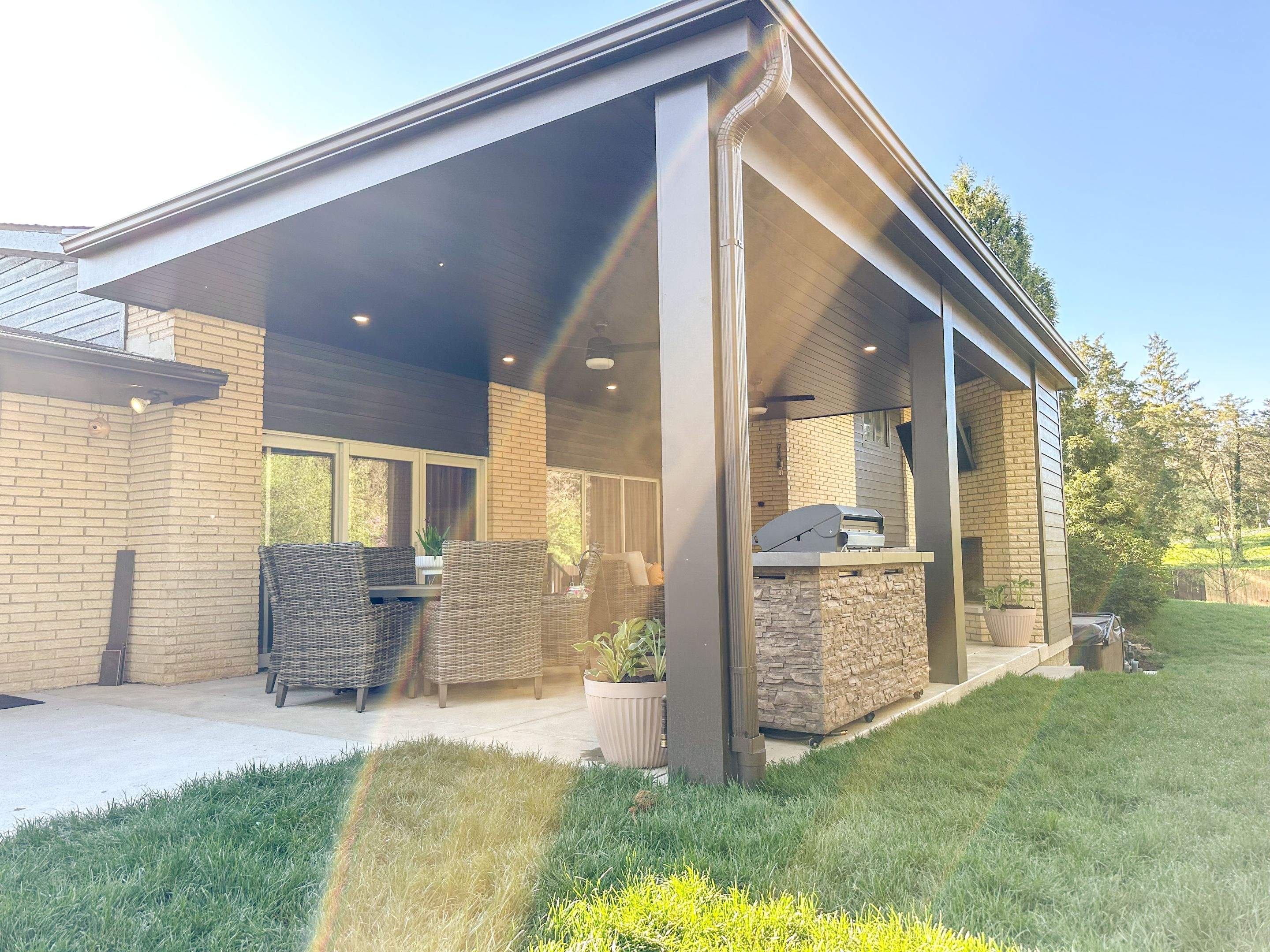 Centerville Covered Patio by Zengel Group