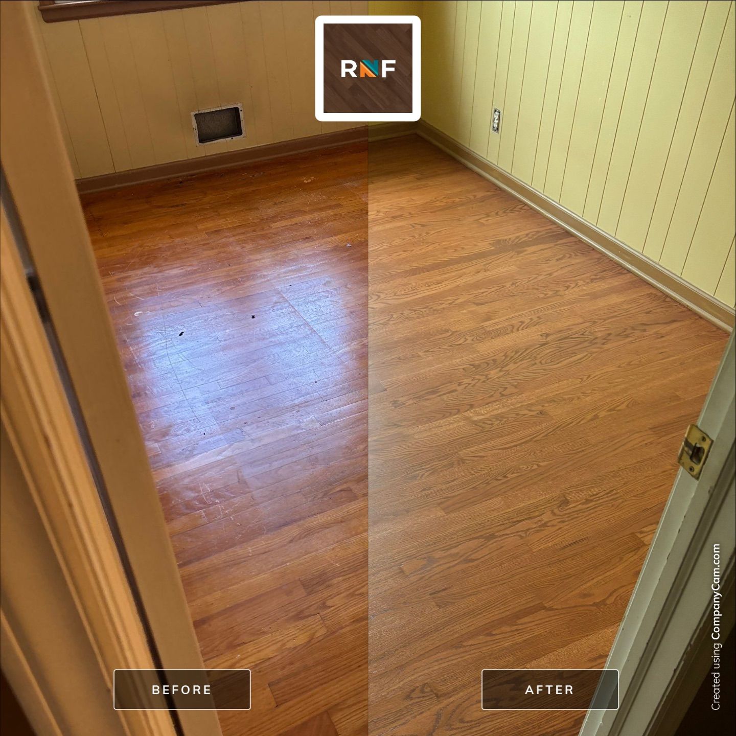 Hardwood Floor Refinishing and Custom Staining in Raytown by Rippnfinish