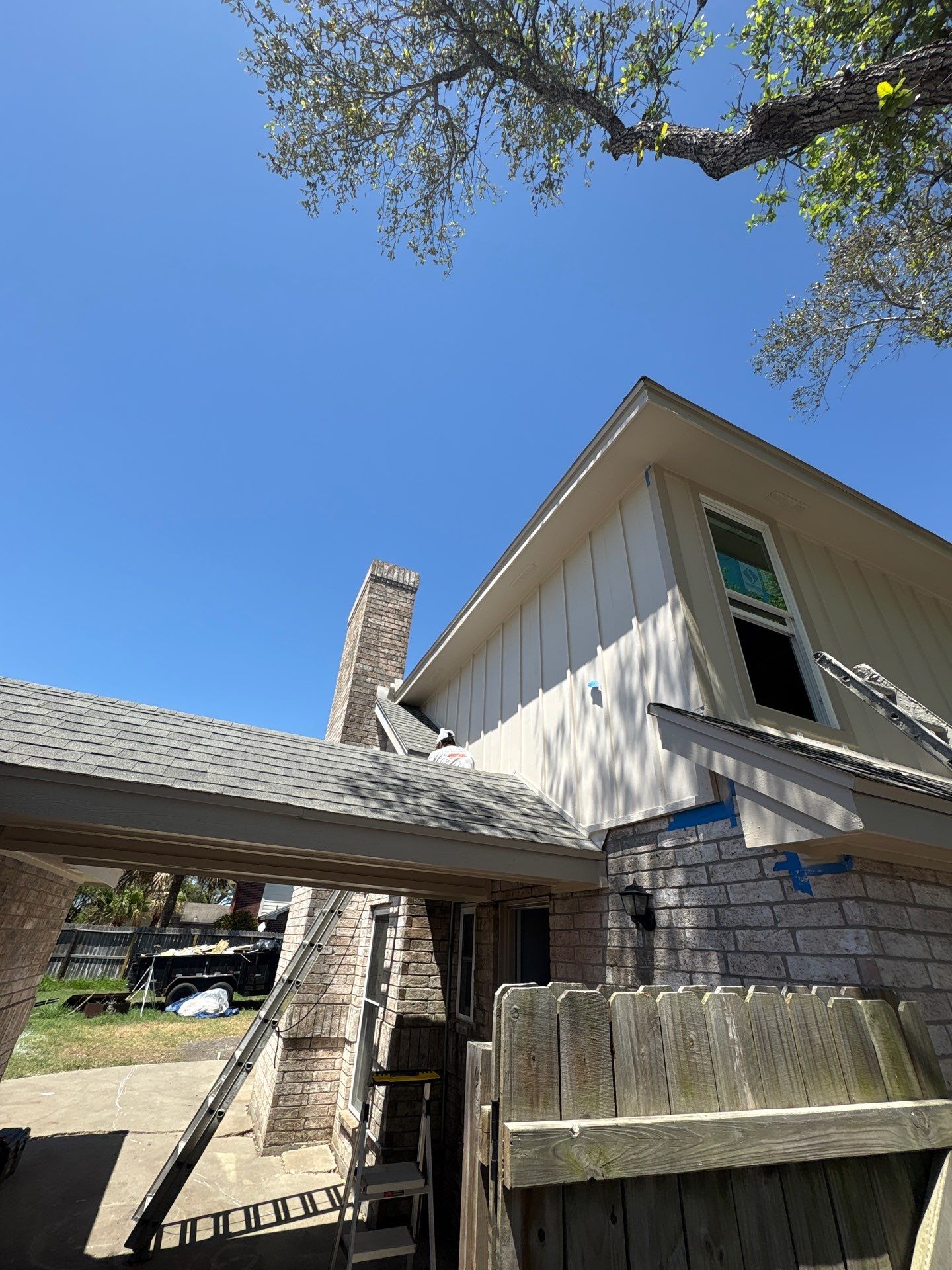 Run down on River Drive by Bayfront Roofing and Construction