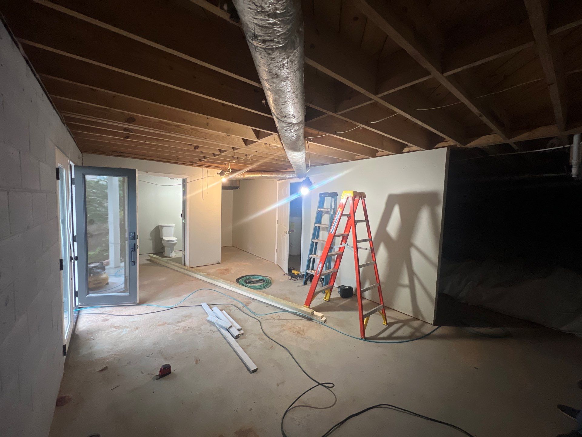 Complete Basement Remodeling and Custom Bathroom Installation in Kennesaw by Swift Home Renovations