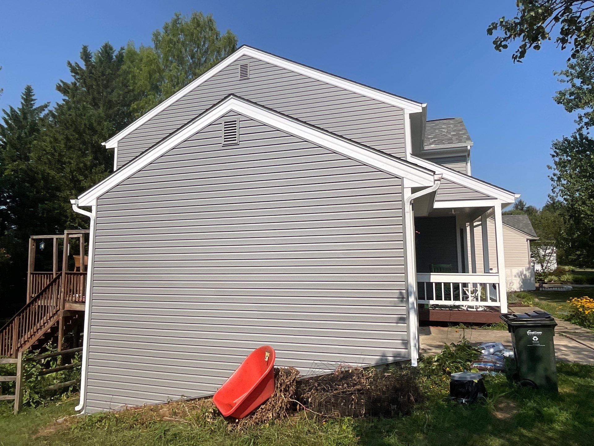New Prodigy siding with One-piece insulated siding system & Exterior painting   by Alpha Design Services